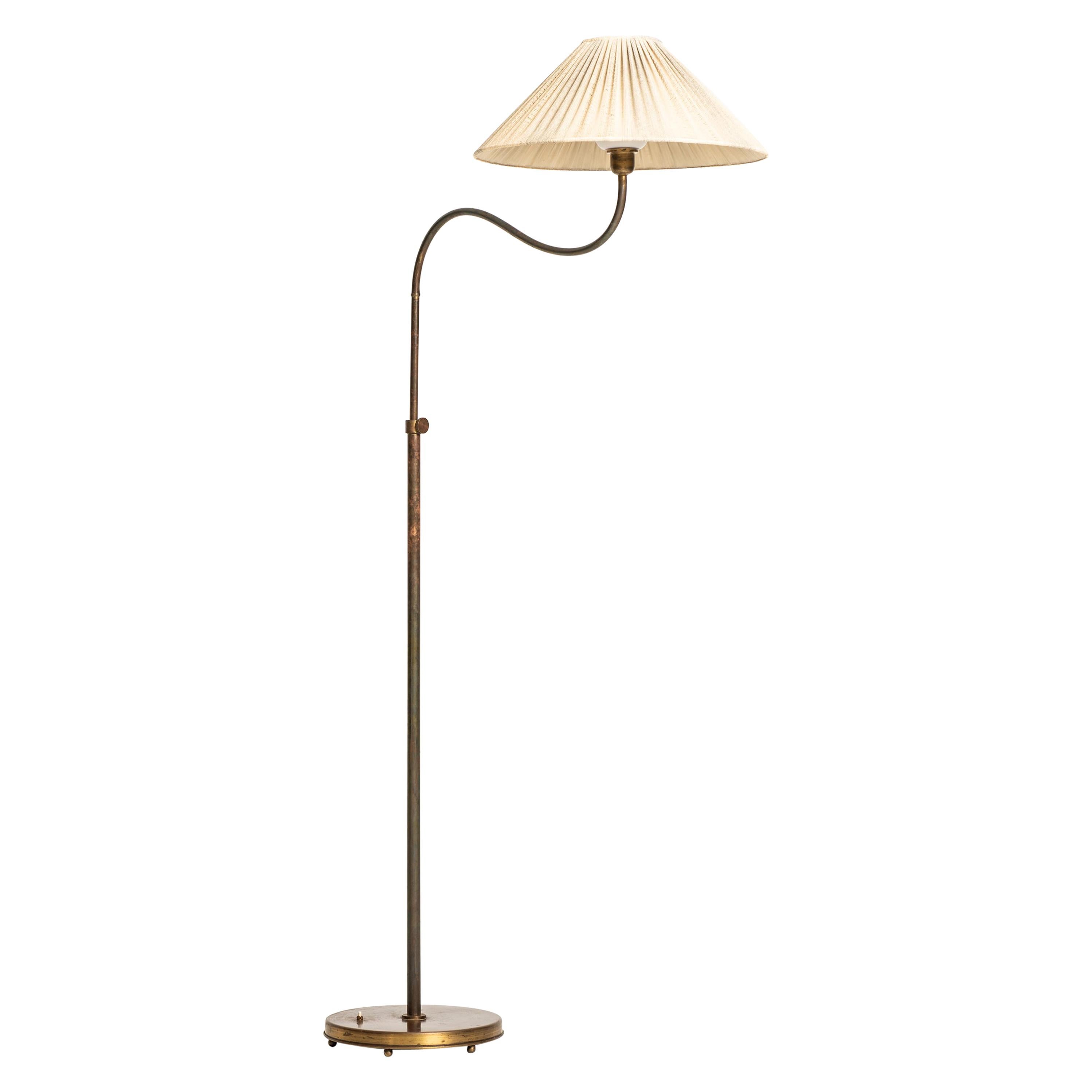 Josef Frank Early Floor Lamp Produced by Svenskt Tenn in Sweden