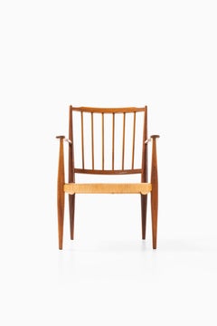 Josef Frank Easy Chair Model 508 Produced by Svenskt Tenn in Sweden