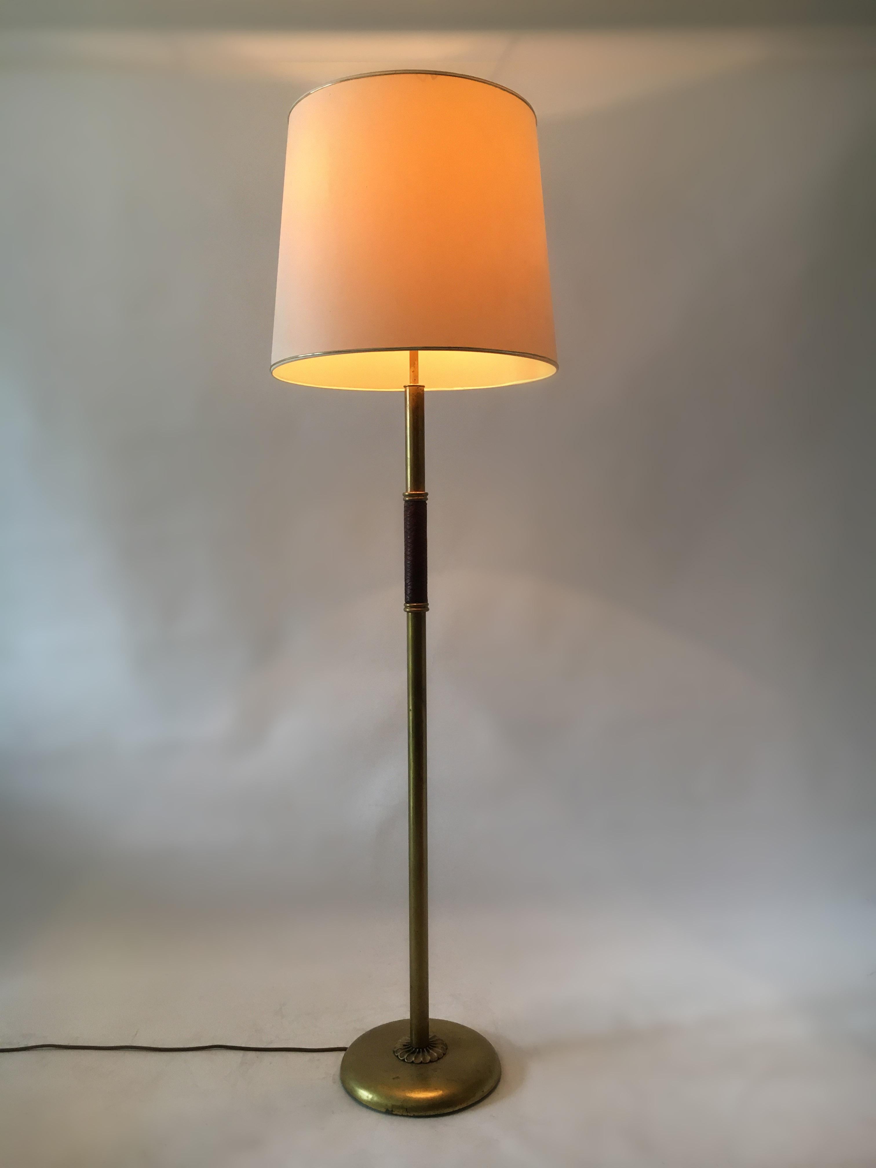 Mid-20th Century Josef Frank Floor Lamp J.T. Kalmar, Austria, 1930s
