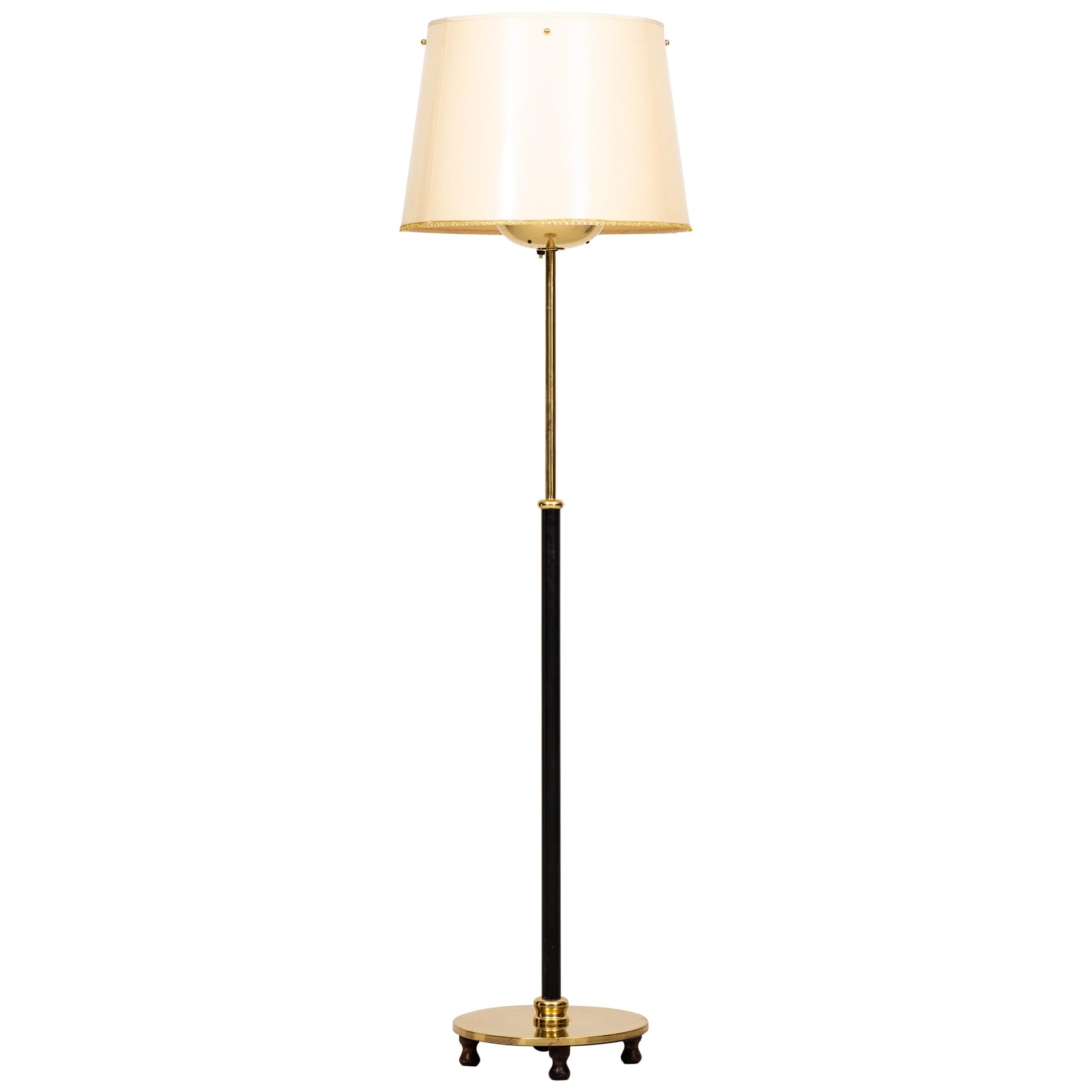 Josef Frank Floor Lamp Model 2564 by Svenskt Tenn in Sweden For Sale