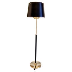 Josef Frank, Floor lamp model 2564, for Svenskt Tenn, Sweden, 1950s. Nice patina