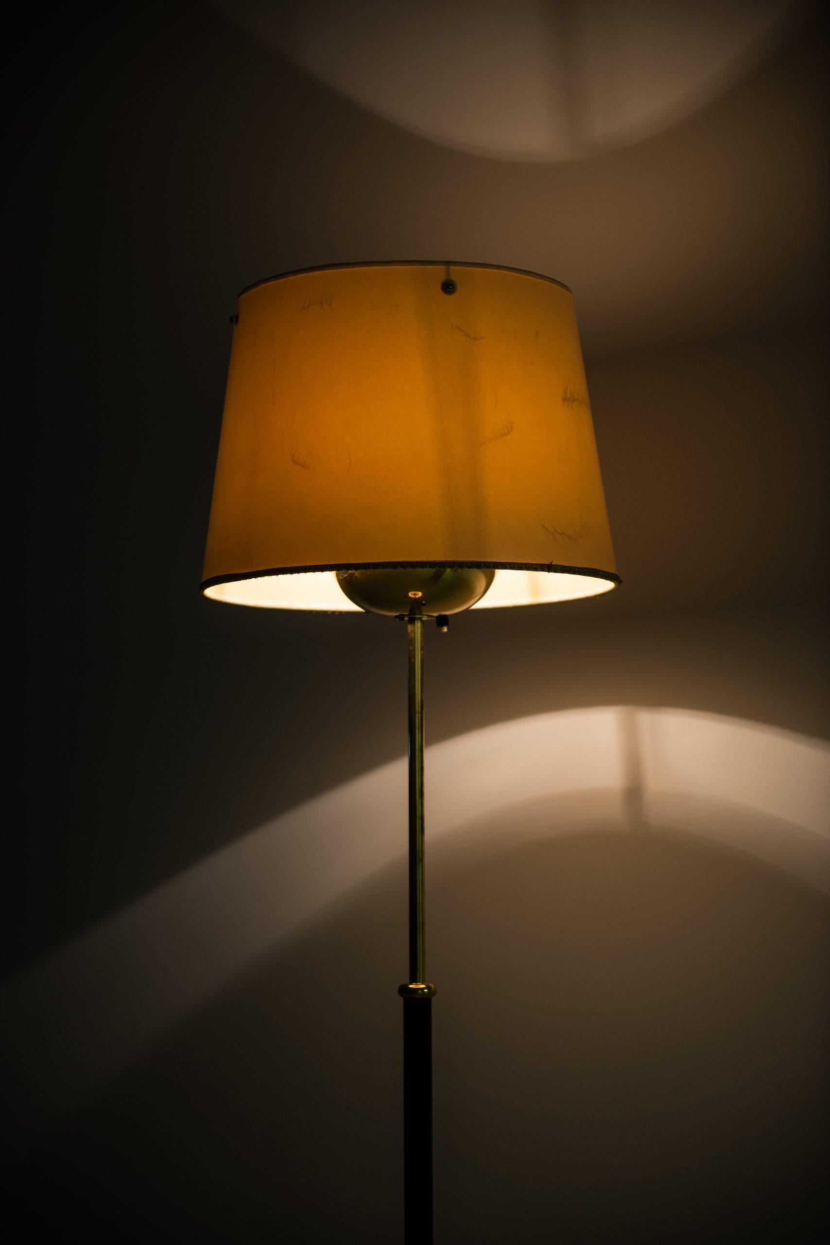 Mid-20th Century Josef Frank Floor Lamp Model 2564 Produced by Svenskt Tenn in Sweden For Sale