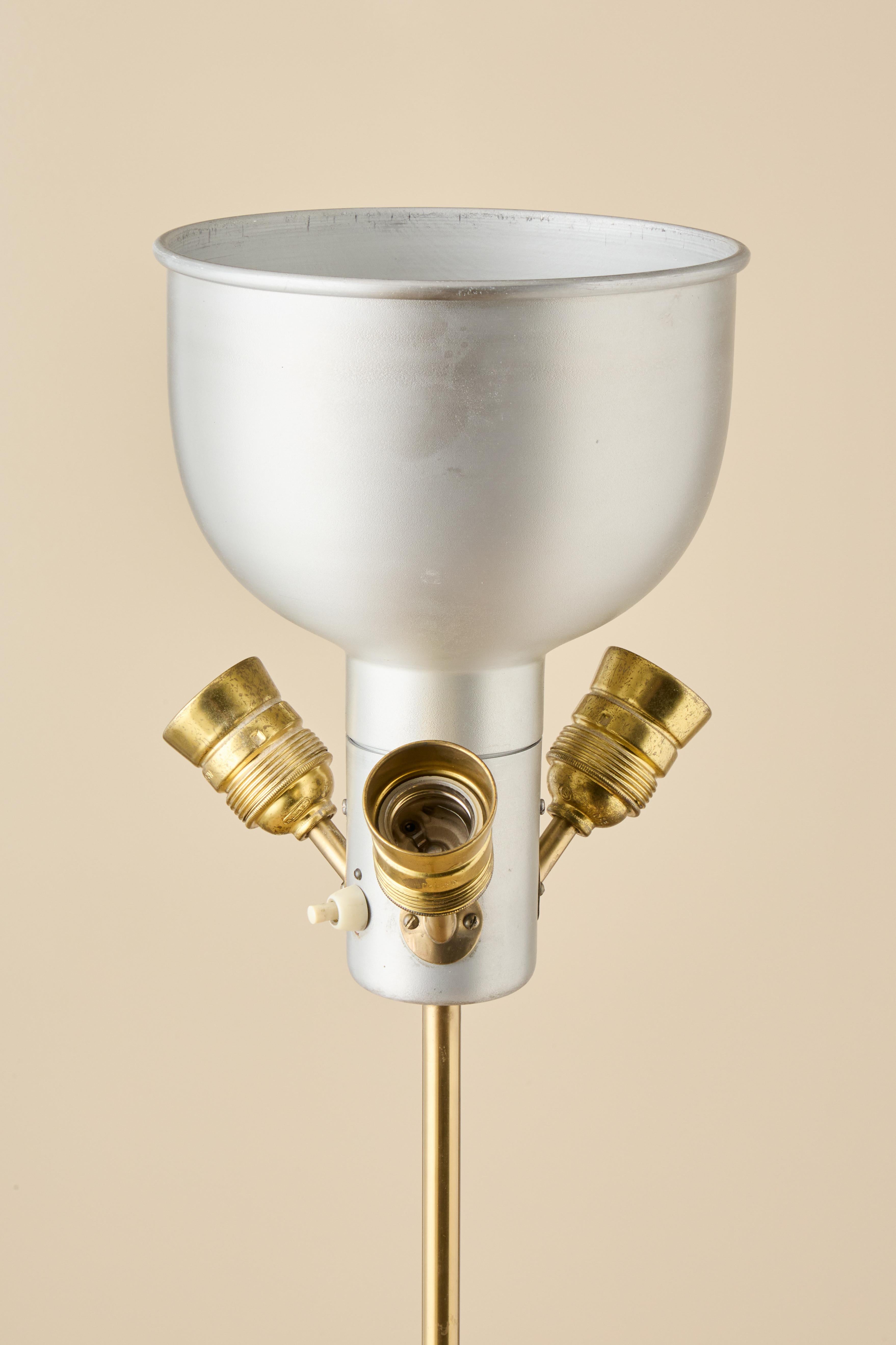 Brass Josef Frank Floor Lamp, Sweden, 1960s For Sale