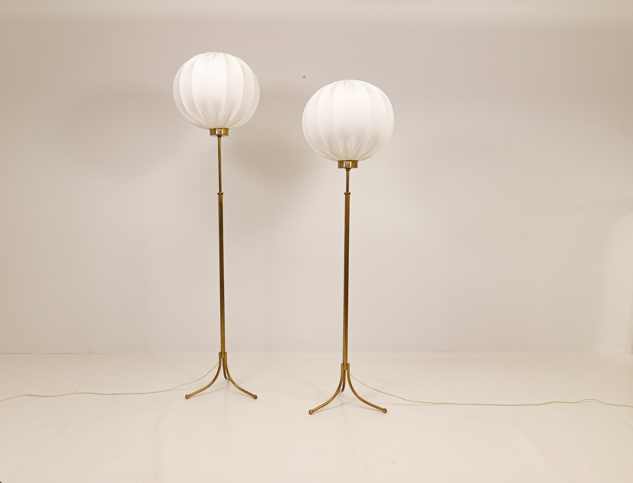 Mid-Century Modern Josef Frank Floor Lamps Model G2326 Produced by Svenskt Tenn Sweden