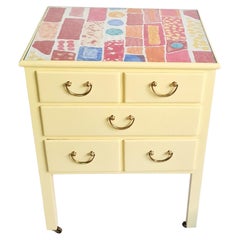 Josef Frank for Haus & Garten: small chest of drawers on wheels, 1920s