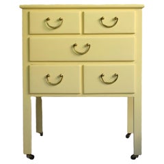 Josef Frank for Haus & Garten: small chest of drawers on wheels, 1920s