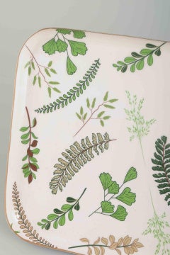 Josef Frank for Svenskt Tenn. Bed tray with botanical motif. Mid-20th C.