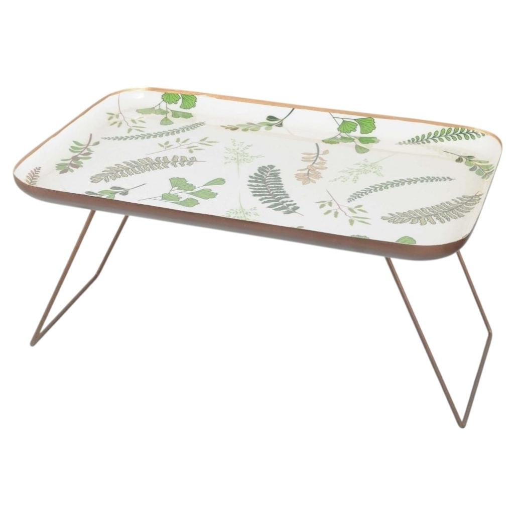 Josef Frank for Svenskt Tenn. Bed tray with botanical motif. Mid-20th C.