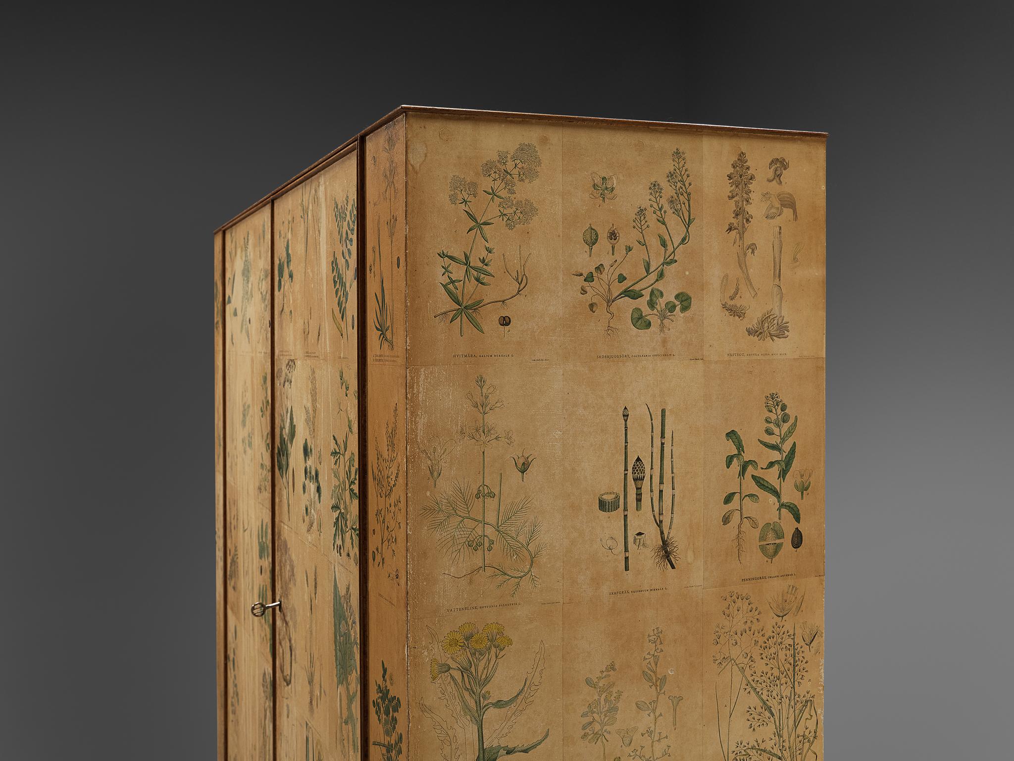 Josef Frank for Svenskt Tenn Early Edition 'Flora' Cabinet 1