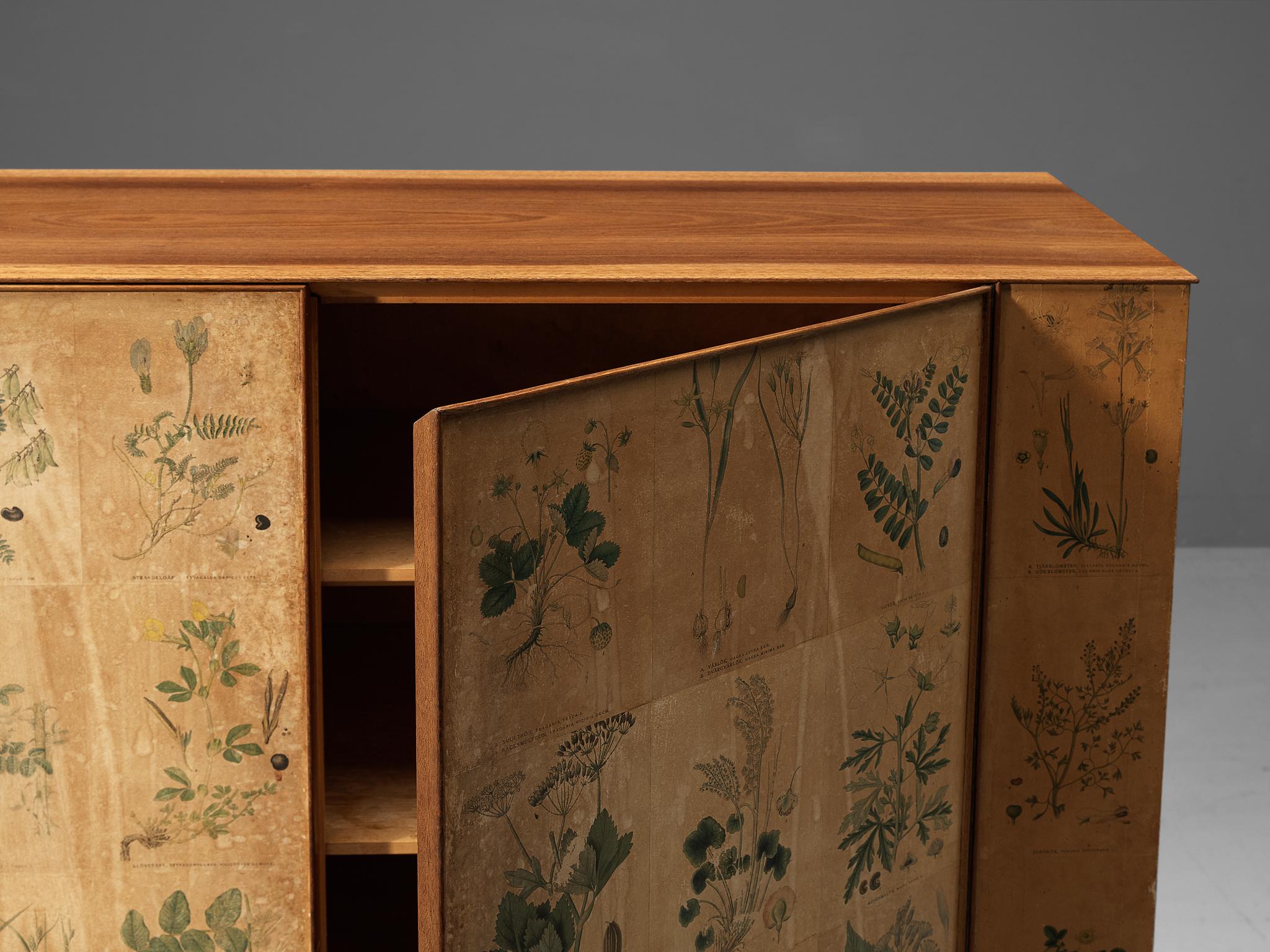 Swedish Josef Frank for Svenskt Tenn Early Edition 'Flora' Cabinet