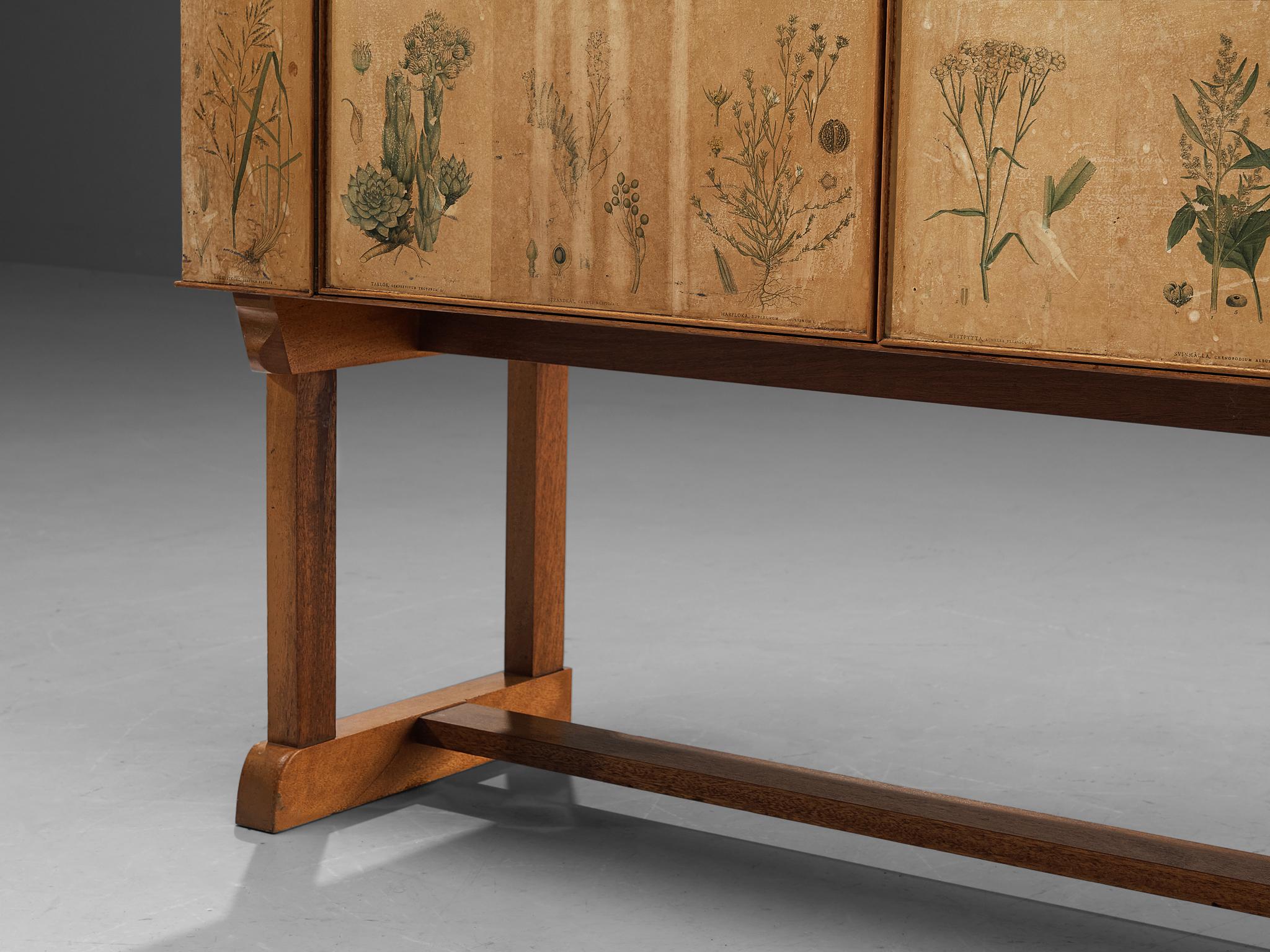 Mid-20th Century Josef Frank for Svenskt Tenn Early Edition 'Flora' Cabinet