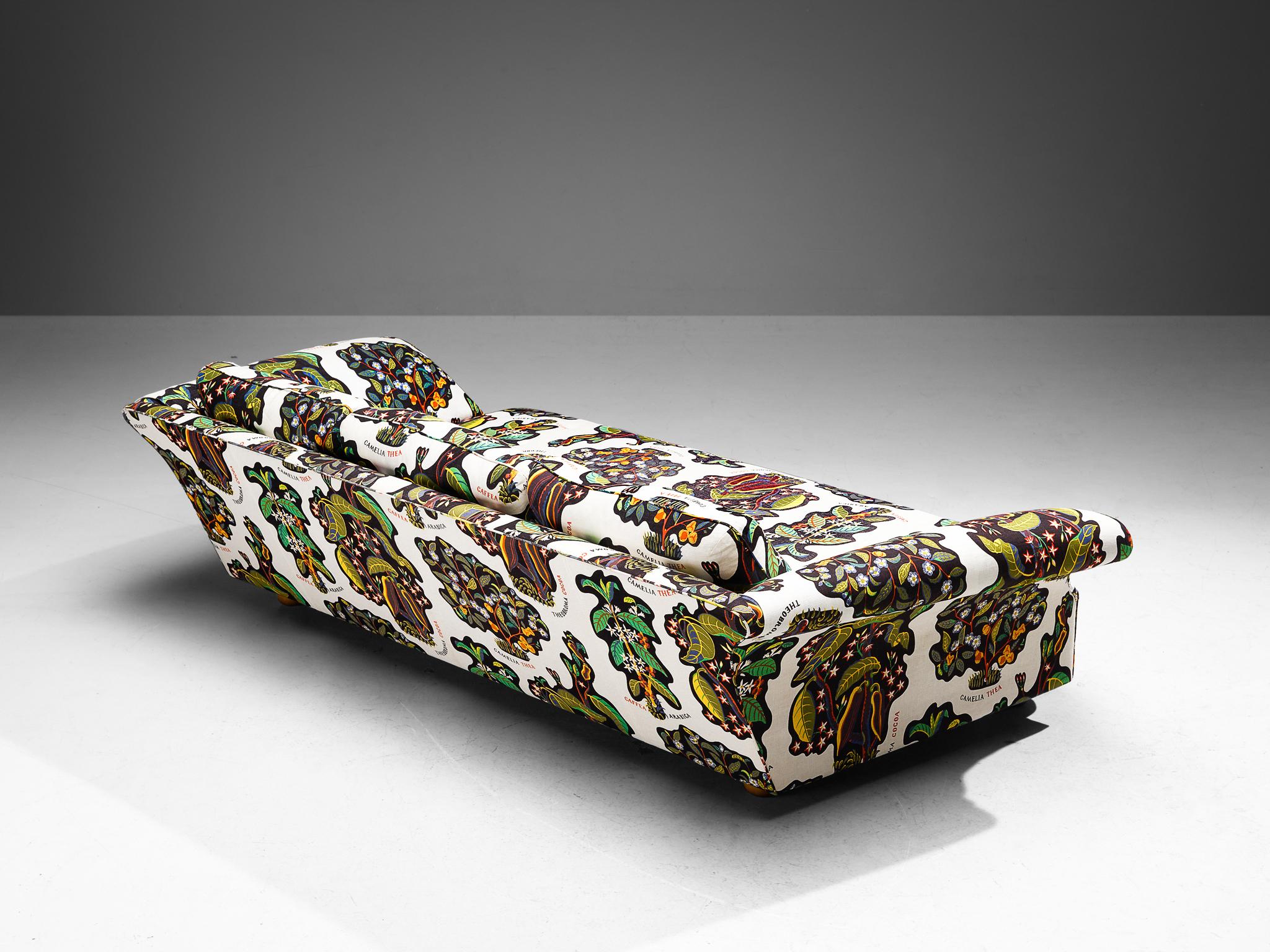 Fabric Josef Frank for Svenskt Tenn 'Liljevalchs' Sofa