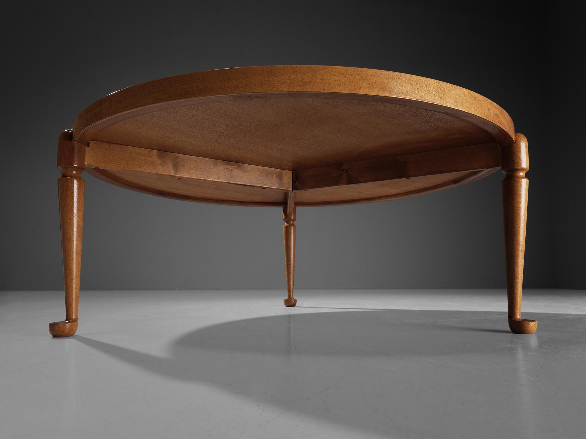 Josef Frank for Svenskt Tenn 'Model 2139' Coffee Table in Walnut Burl 3