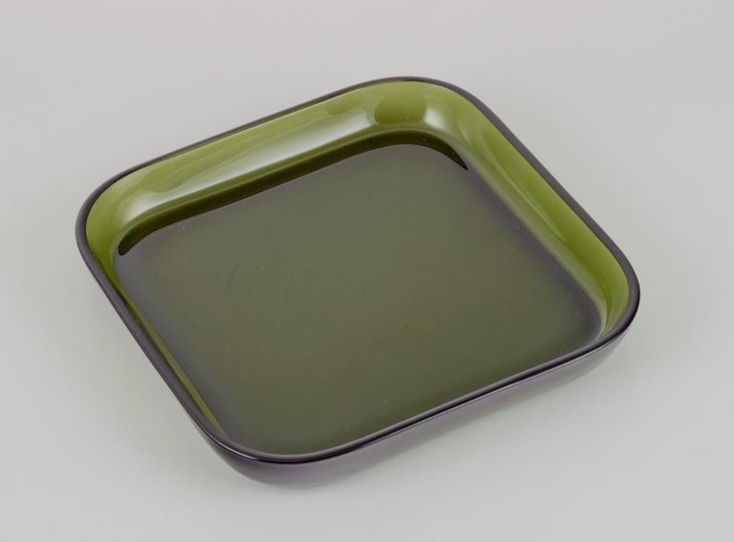 Josef Frank para Svenskt Tenn / Reijmyre, Suecia. Juego de cinco platos en vidrio artístico Escandinavo moderno en venta