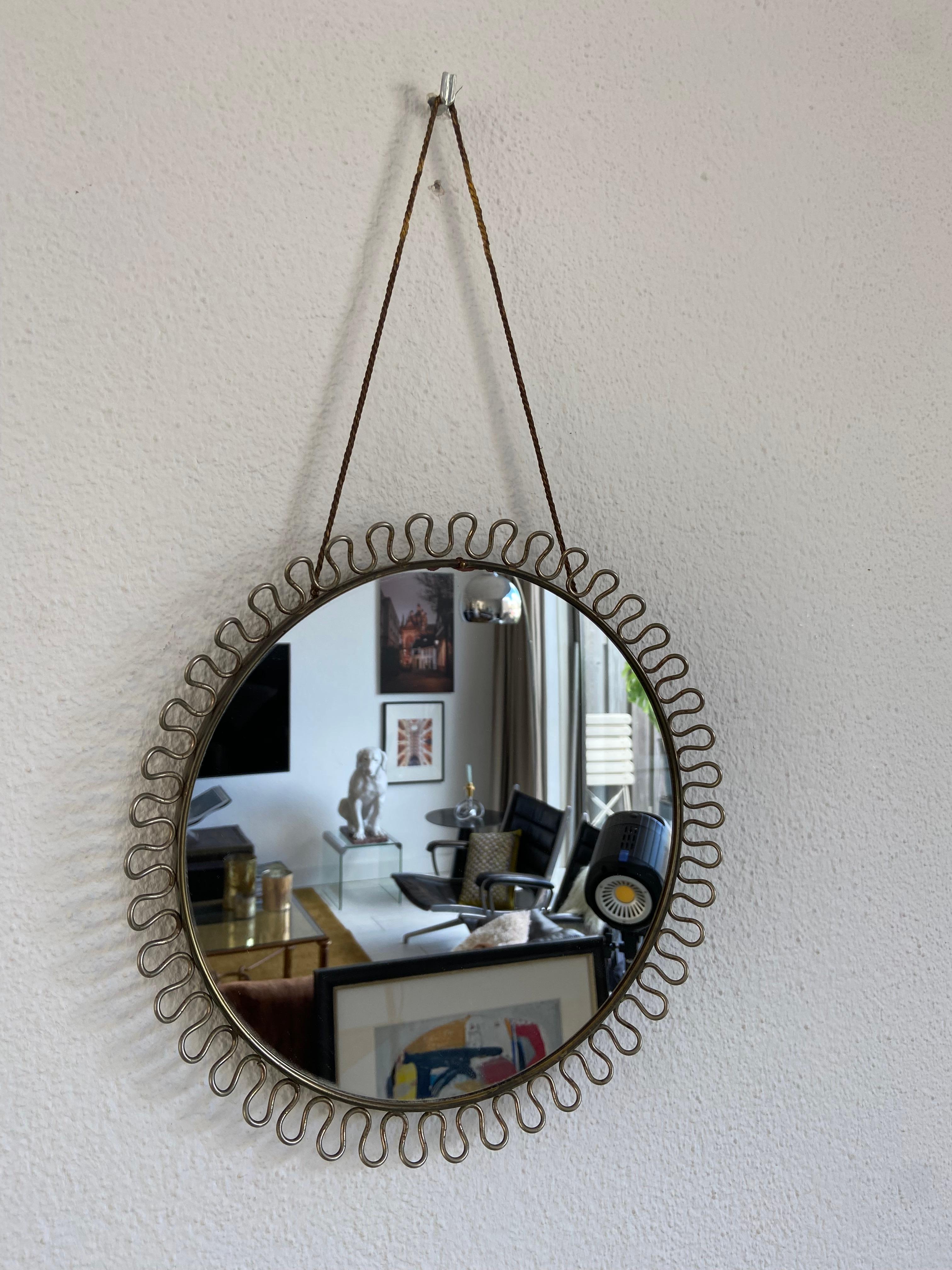Mid-Century Modern Josef Frank mirror For Sale