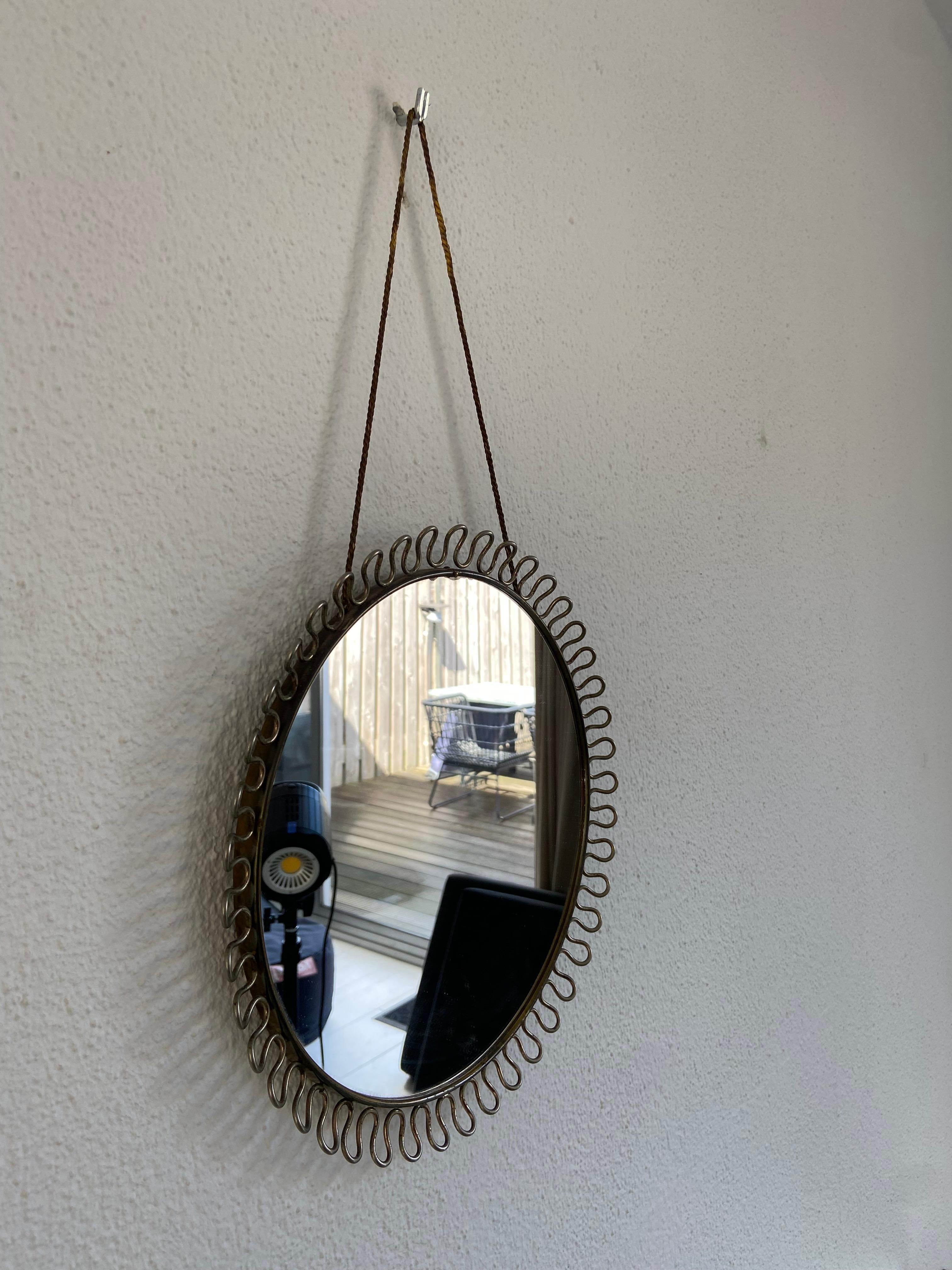 Hand-Crafted Josef Frank mirror For Sale