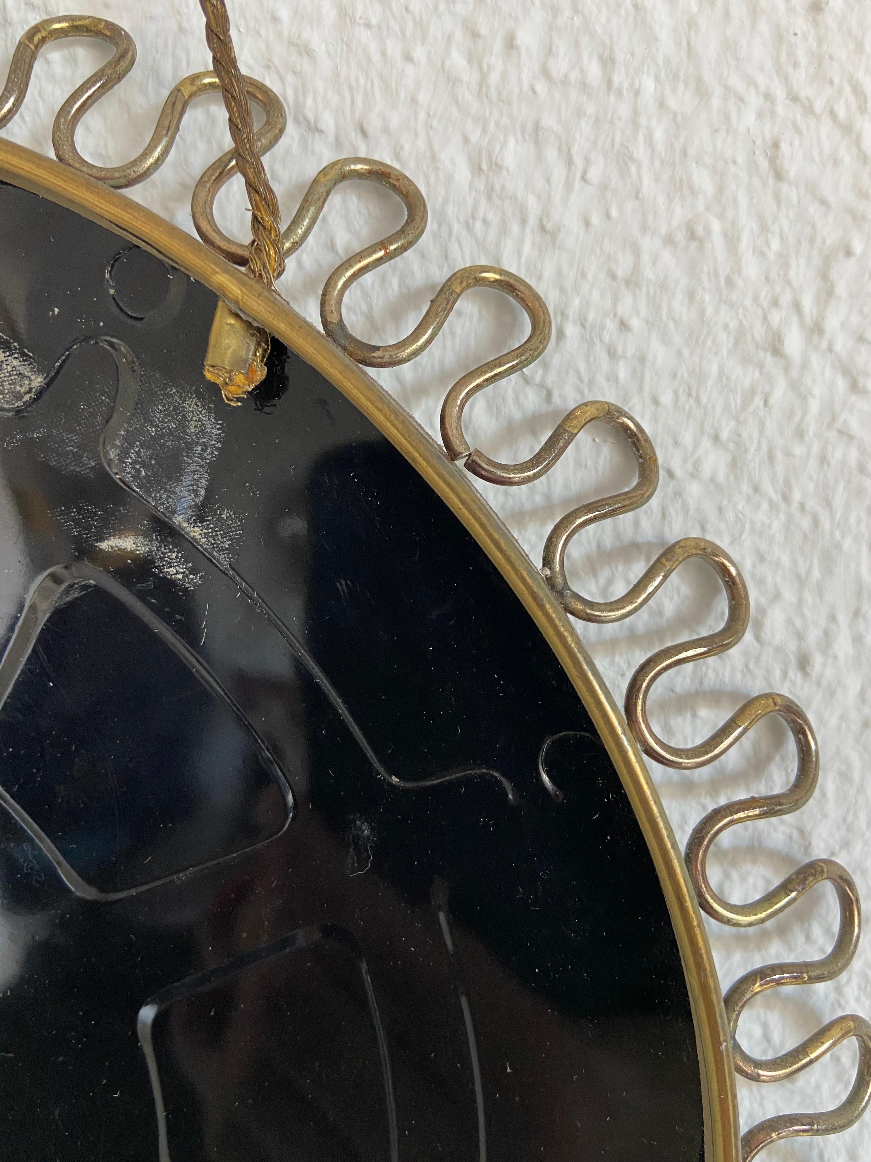 Brass Josef Frank mirror For Sale