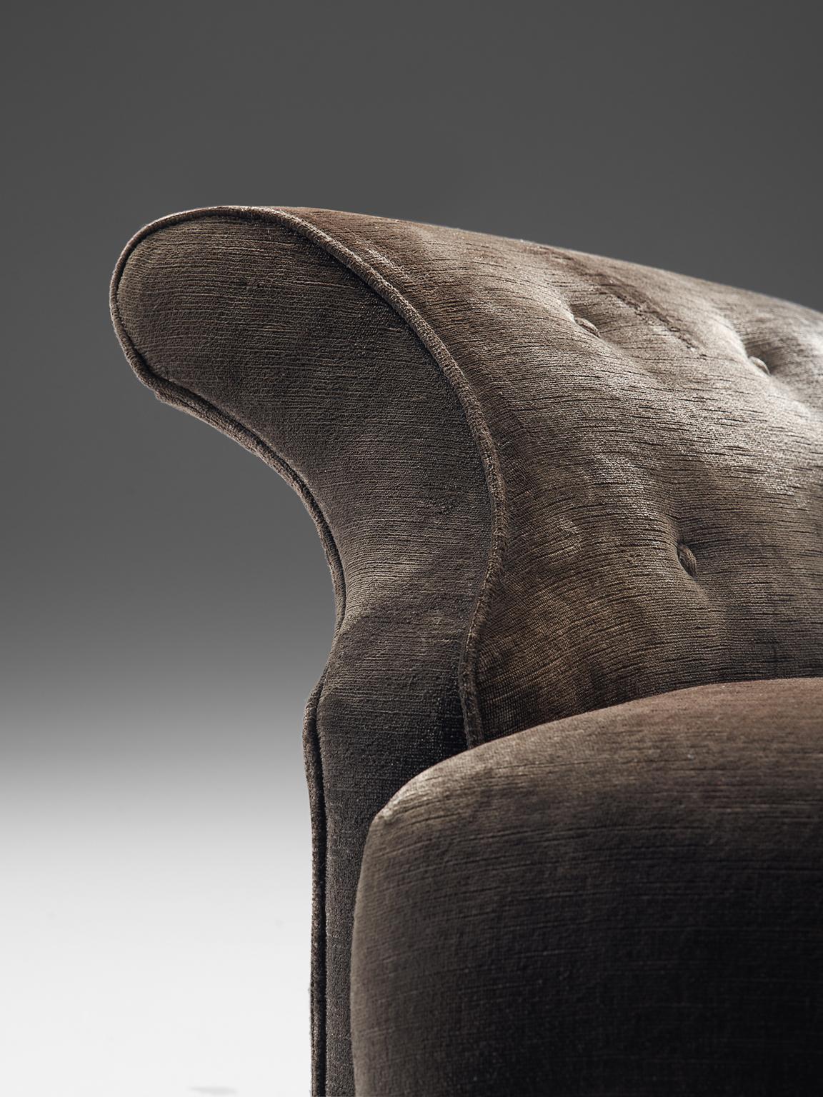 Fabric Josef Frank Pair of 'Liljevalchs' Lounge Chairs