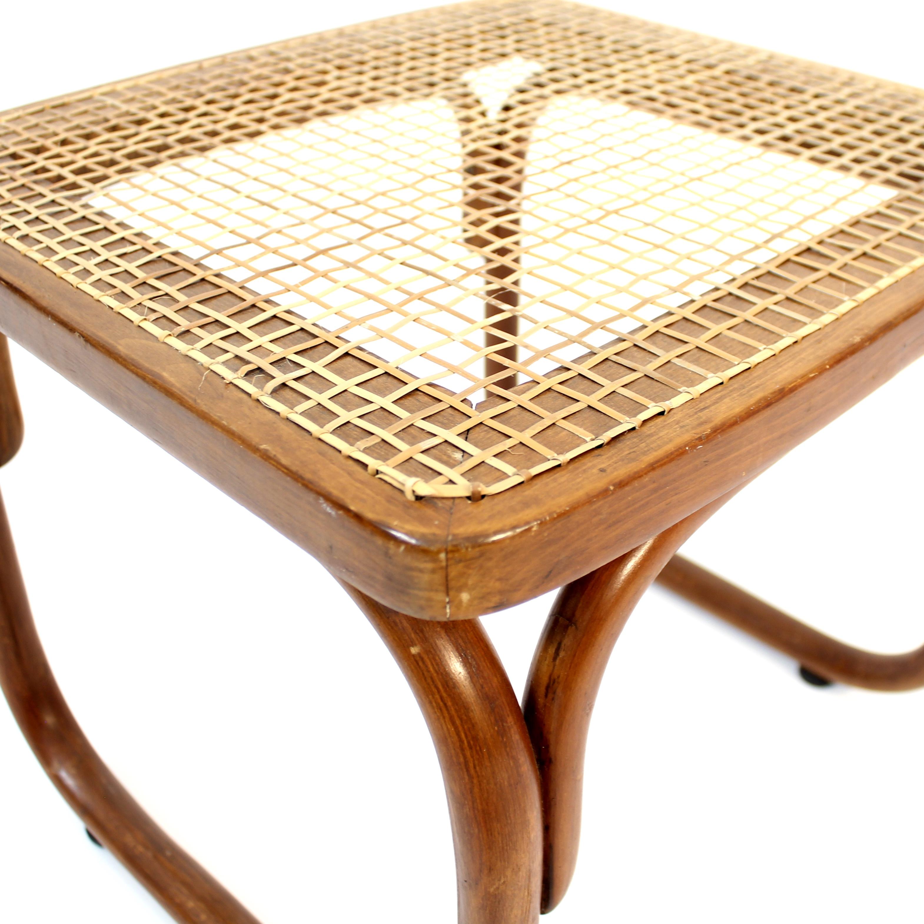 Josef Frank, raro taburete modelo B313, Thonet, 1928 en venta 3