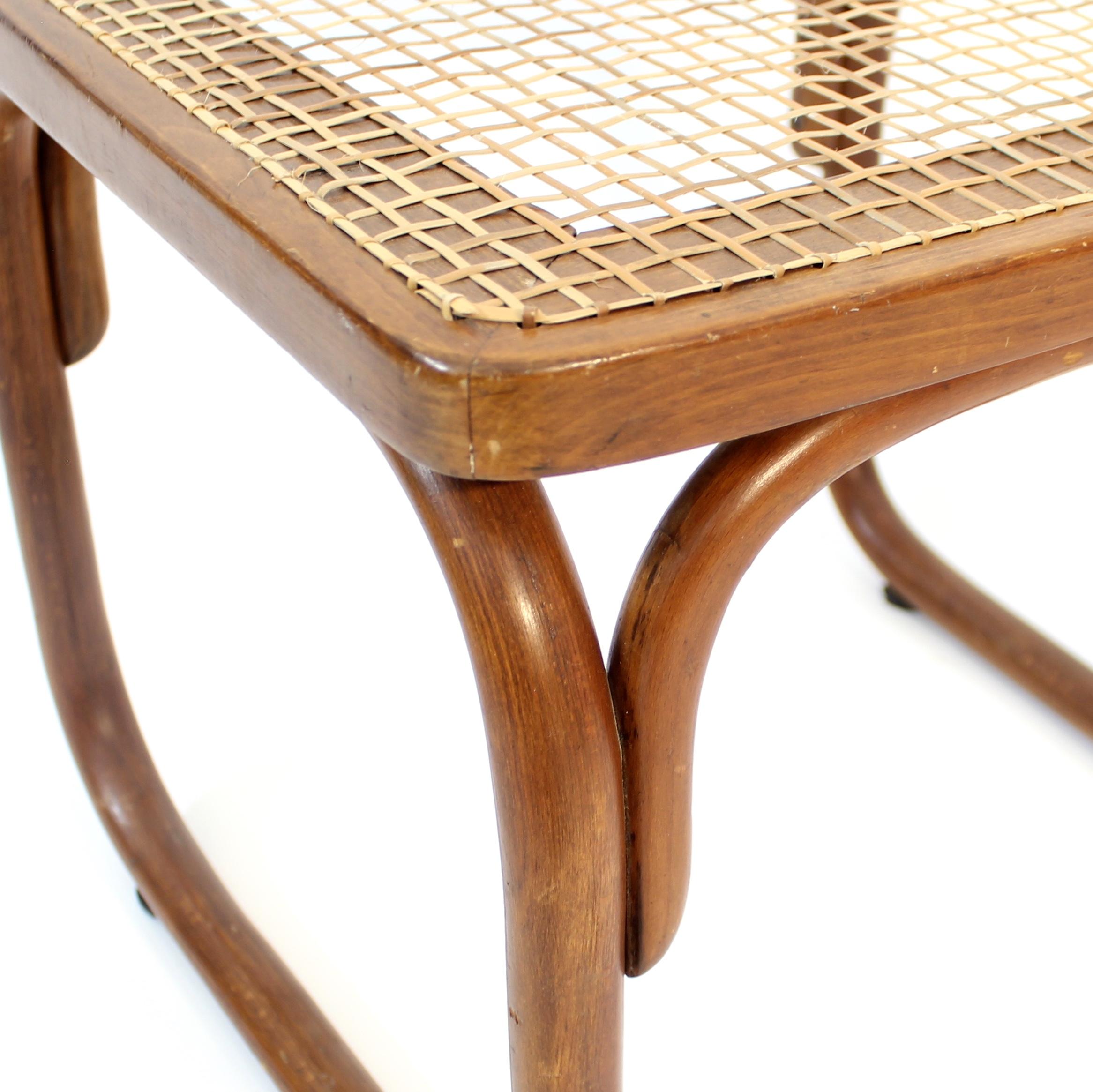Josef Frank, raro taburete modelo B313, Thonet, 1928 en venta 4