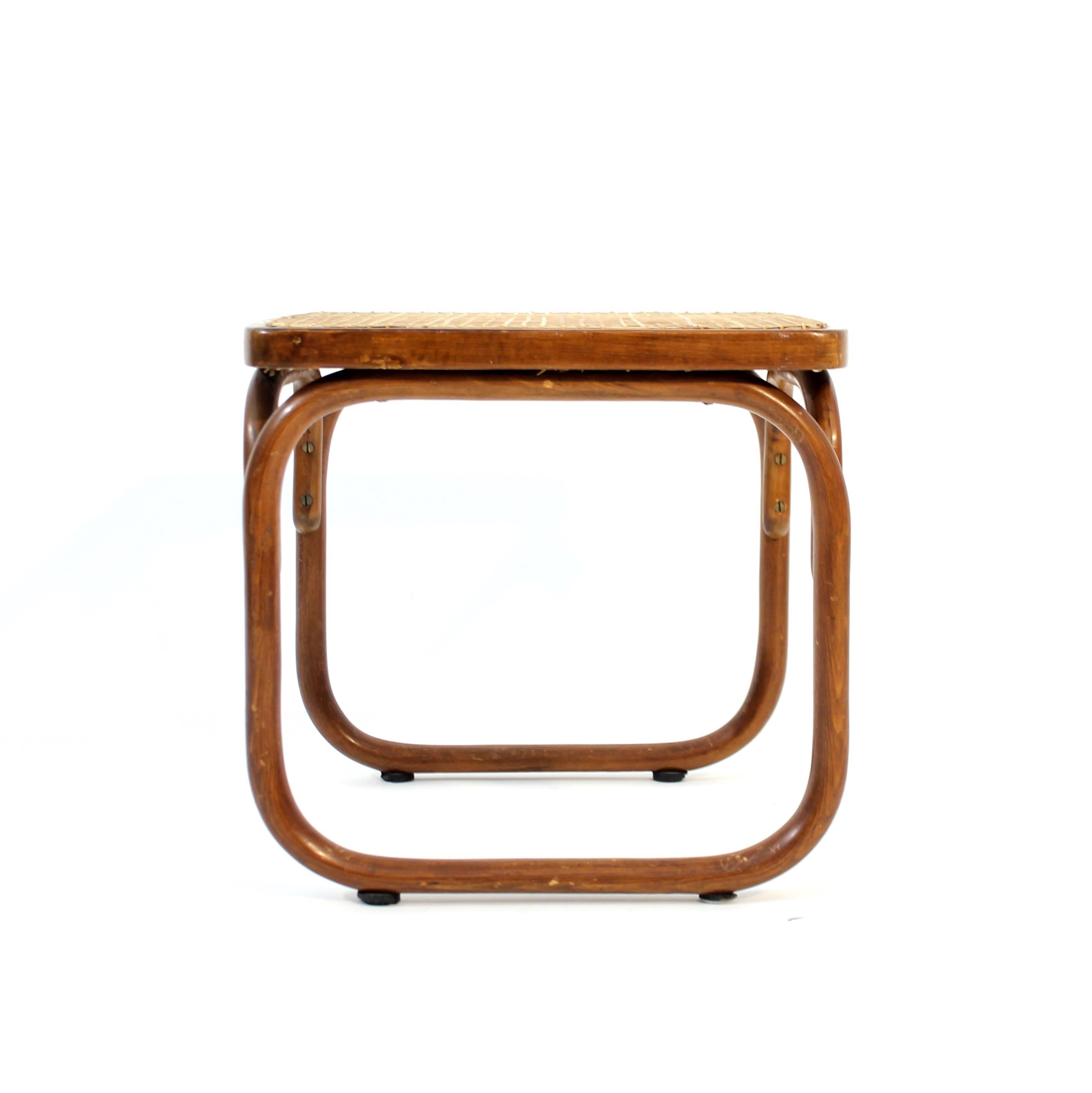 Josef Frank, raro taburete modelo B313, Thonet, 1928 en venta 5
