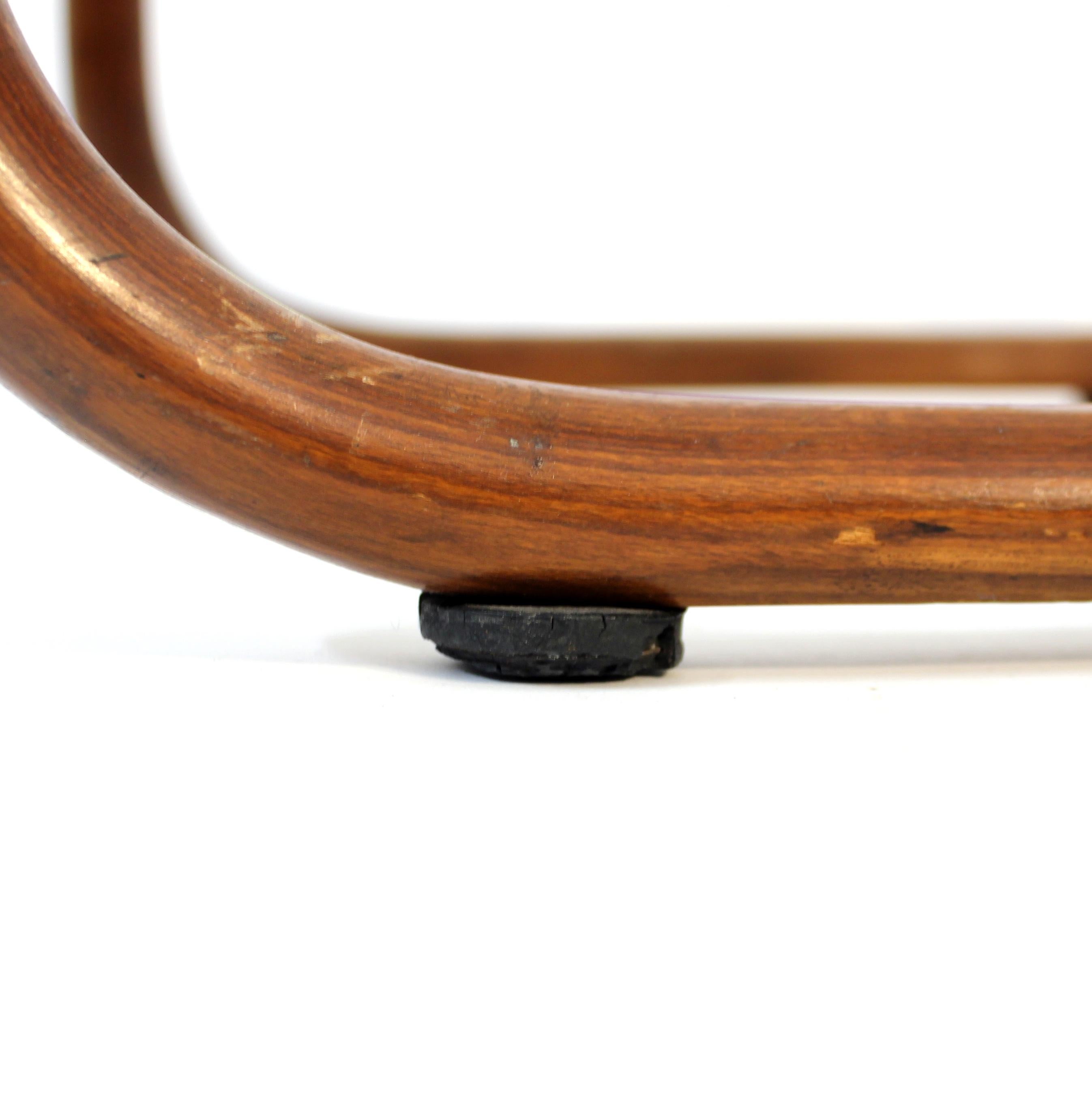 Josef Frank, raro taburete modelo B313, Thonet, 1928 en venta 8