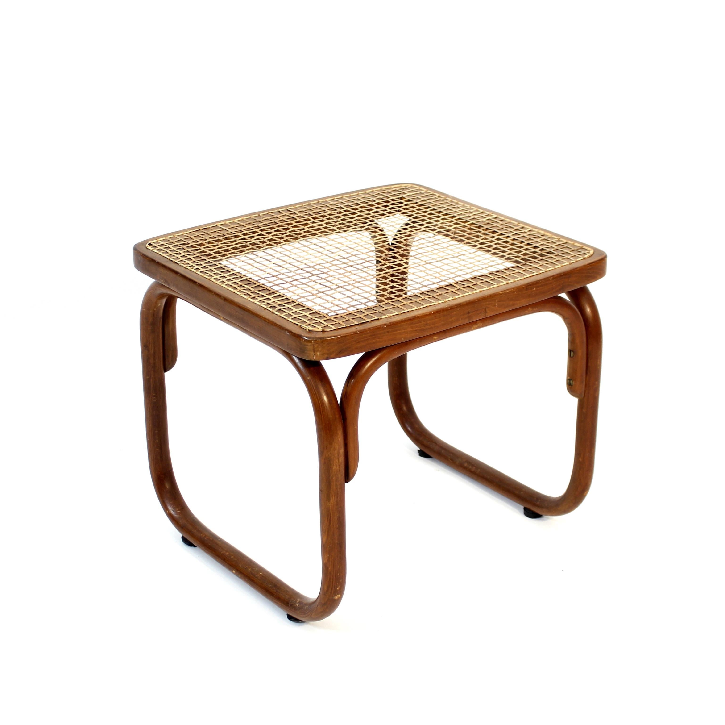 Josef Frank, seltener Hocker Modell B313, Thonet, 1928 (Österreichisch) im Angebot