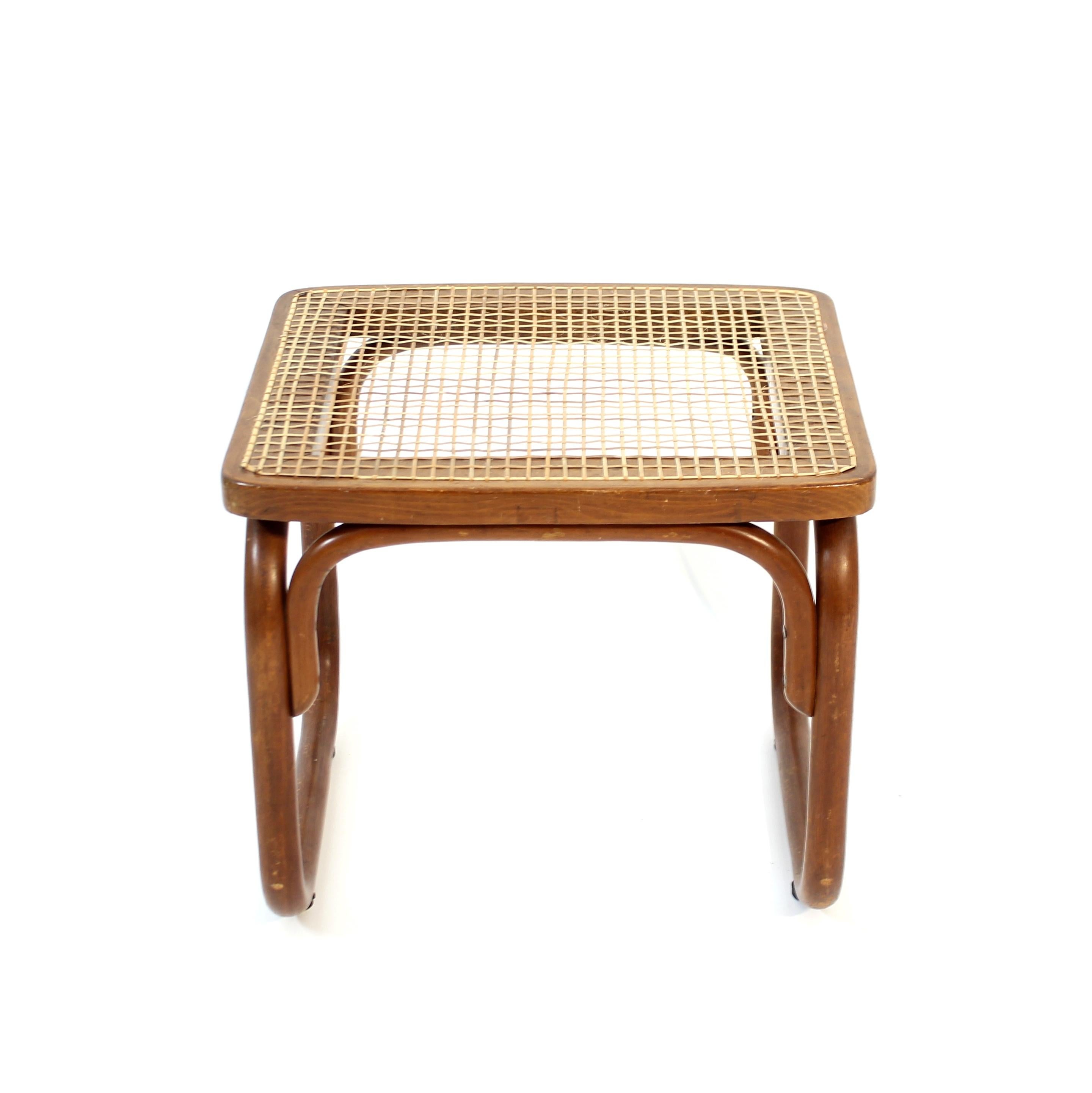 Josef Frank, seltener Hocker Modell B313, Thonet, 1928 im Angebot 1