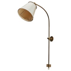 Josef Frank, Sconce, Brass, Metal, White Paper, Svenskt Tenn, Sweden, 1940s