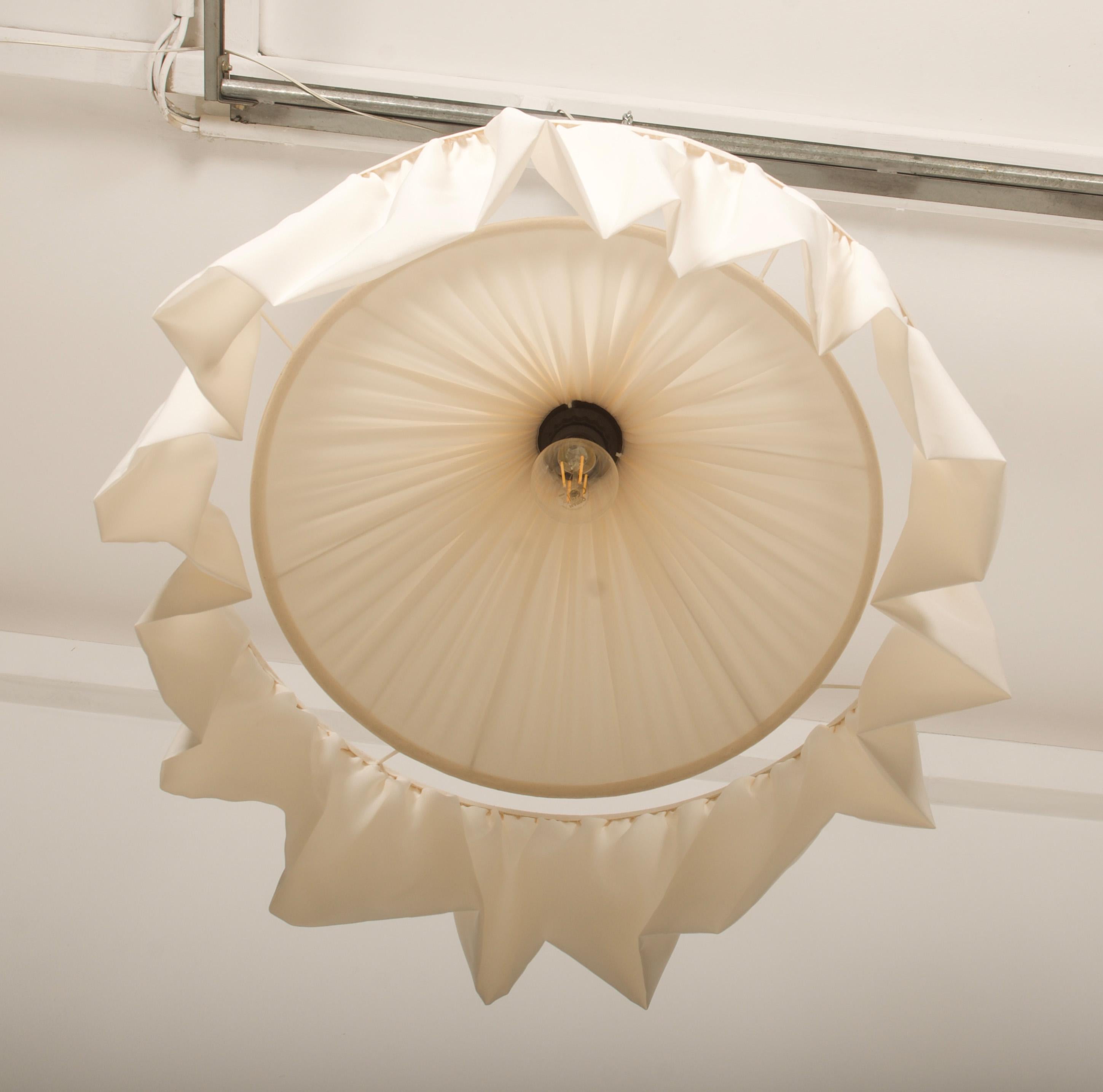 Brass Josef Frank Silk Pendant
