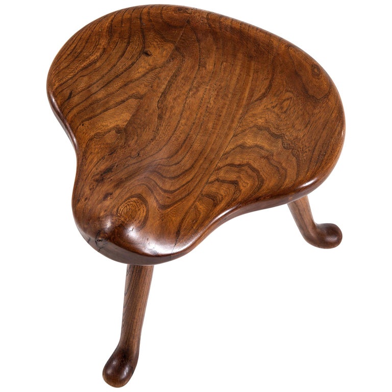 Josef Frank Stool in Oak Produced by Svenskt Tenn in Sweden For Sale