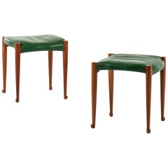 Josef Frank Stools Model 973 Produced by Svenskt Tenn in Sweden