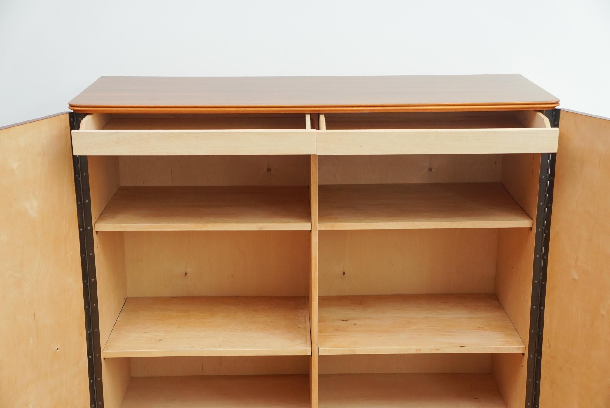 Josef Frank Style Swedish Botanical Cabinet In Good Condition In Hudson, NY