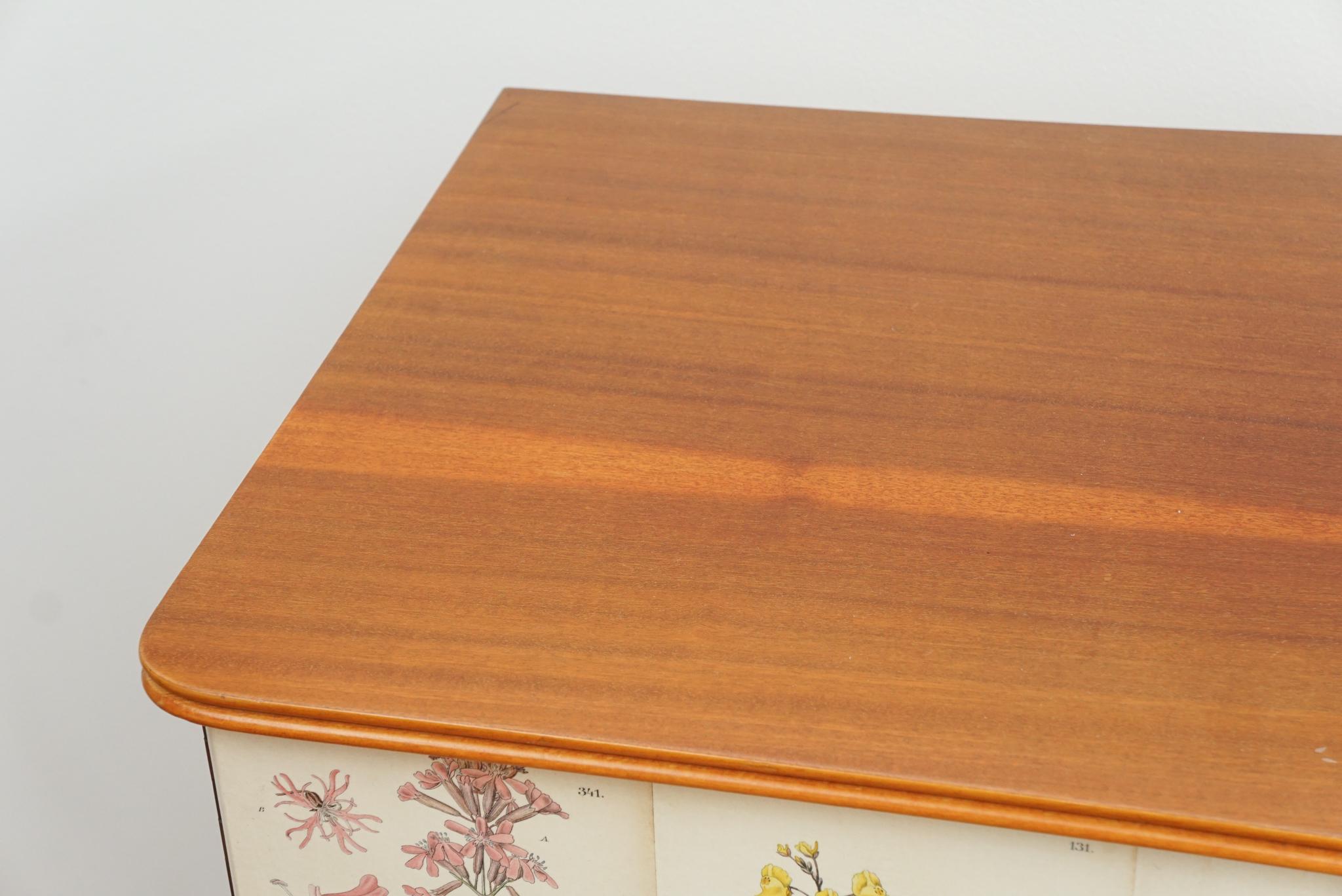 Josef Frank Style Swedish Botanical Cabinet 2