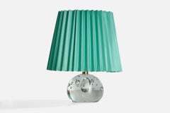 Josef Frank, Table Lamp, Brass, Glass, Paper, Sweden, 1950s