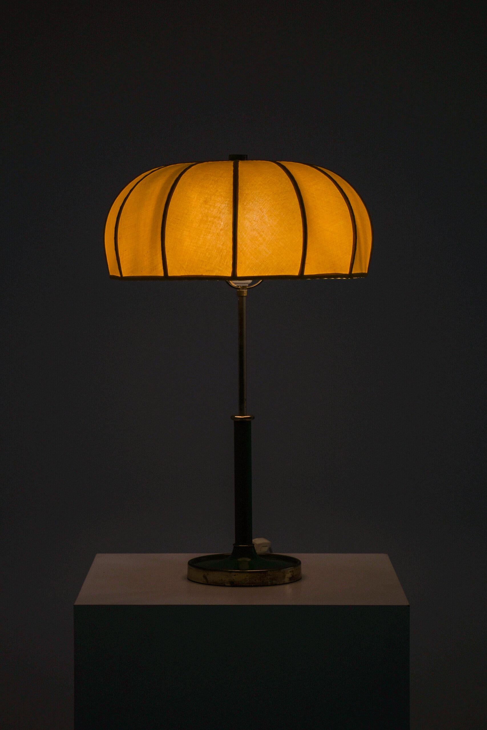 Metal Josef Frank Table Lamp Model G-2466 Produced by Svenskt Tenn For Sale