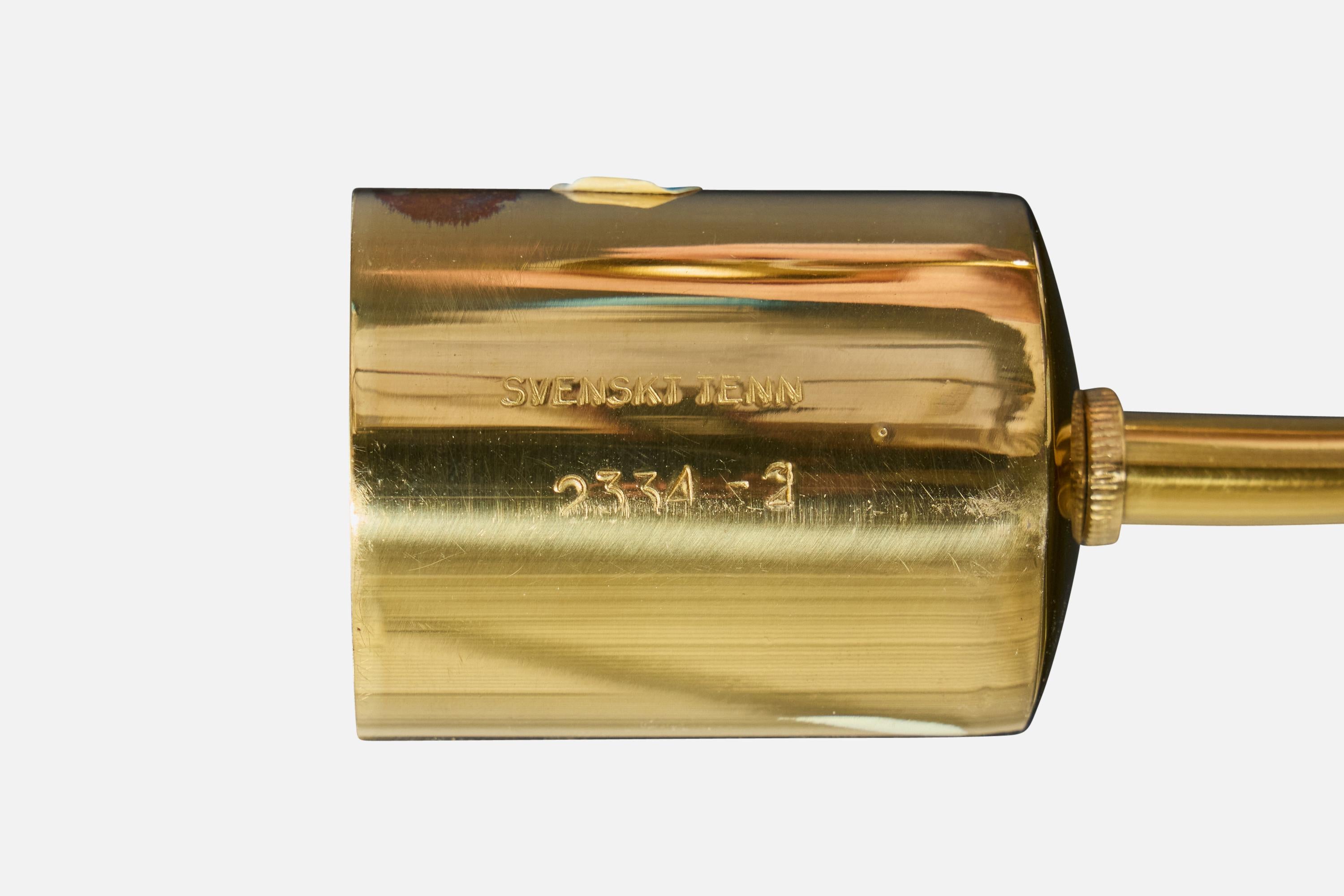 Josef Frank, Aplique, Latón, Madera, Papel, Suecia, 1970s en venta 4