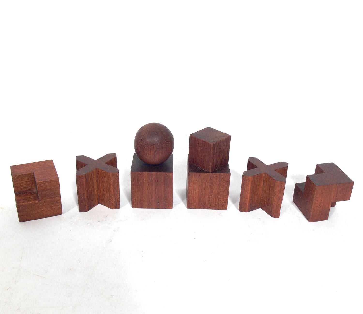 Unknown Josef Hartwig Bauhaus Chess Set