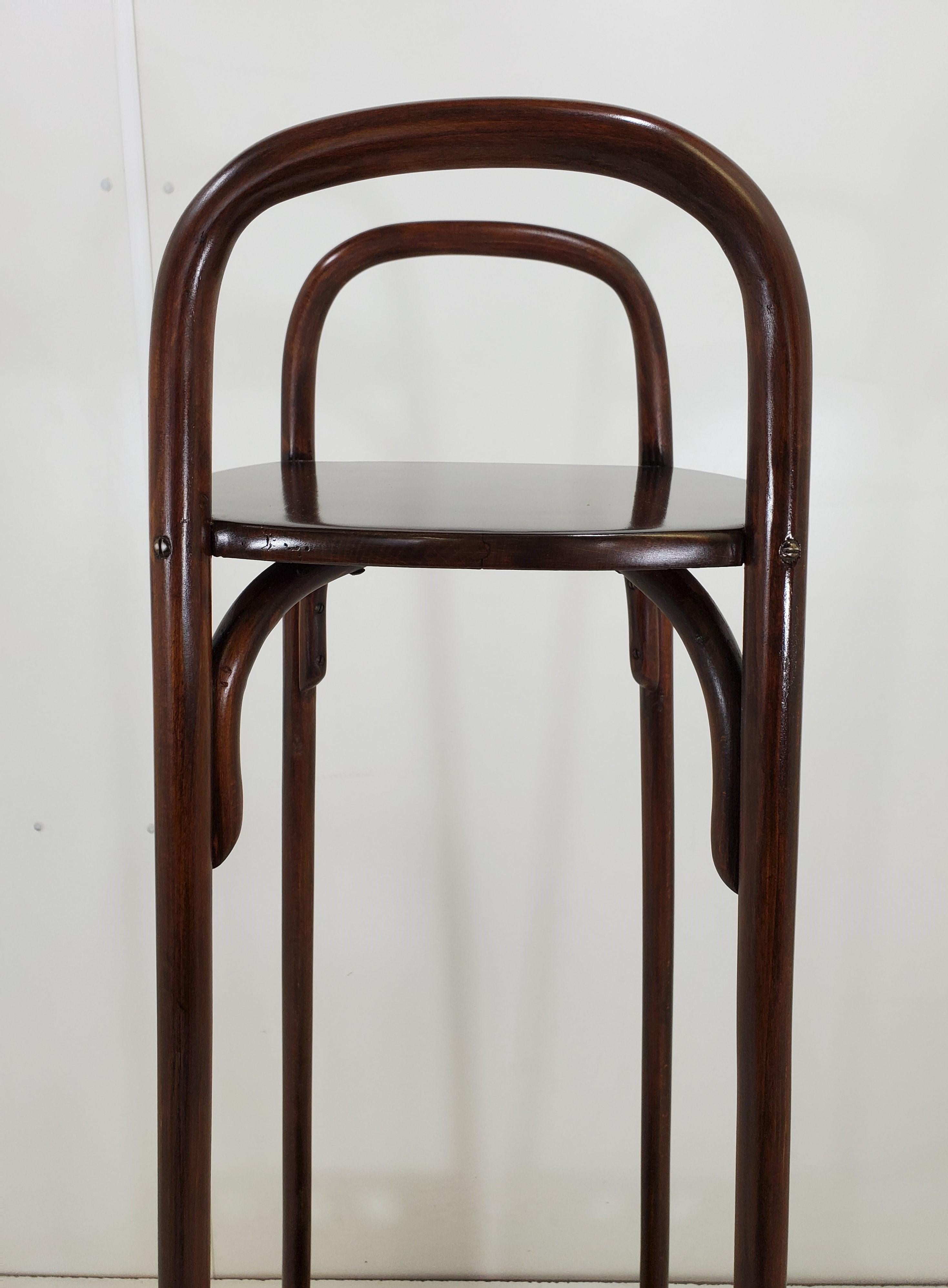 Josef Hoffman Original Austrian Bentwood Plant Stand/ Pedestal by Thonet In Good Condition In New York City, NY