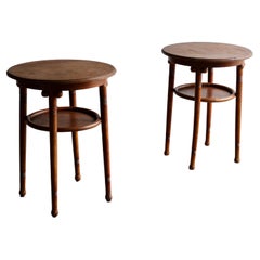Josef Hoffmann (1870 - 1956) Tavolini per Jacob and Josef Kohn