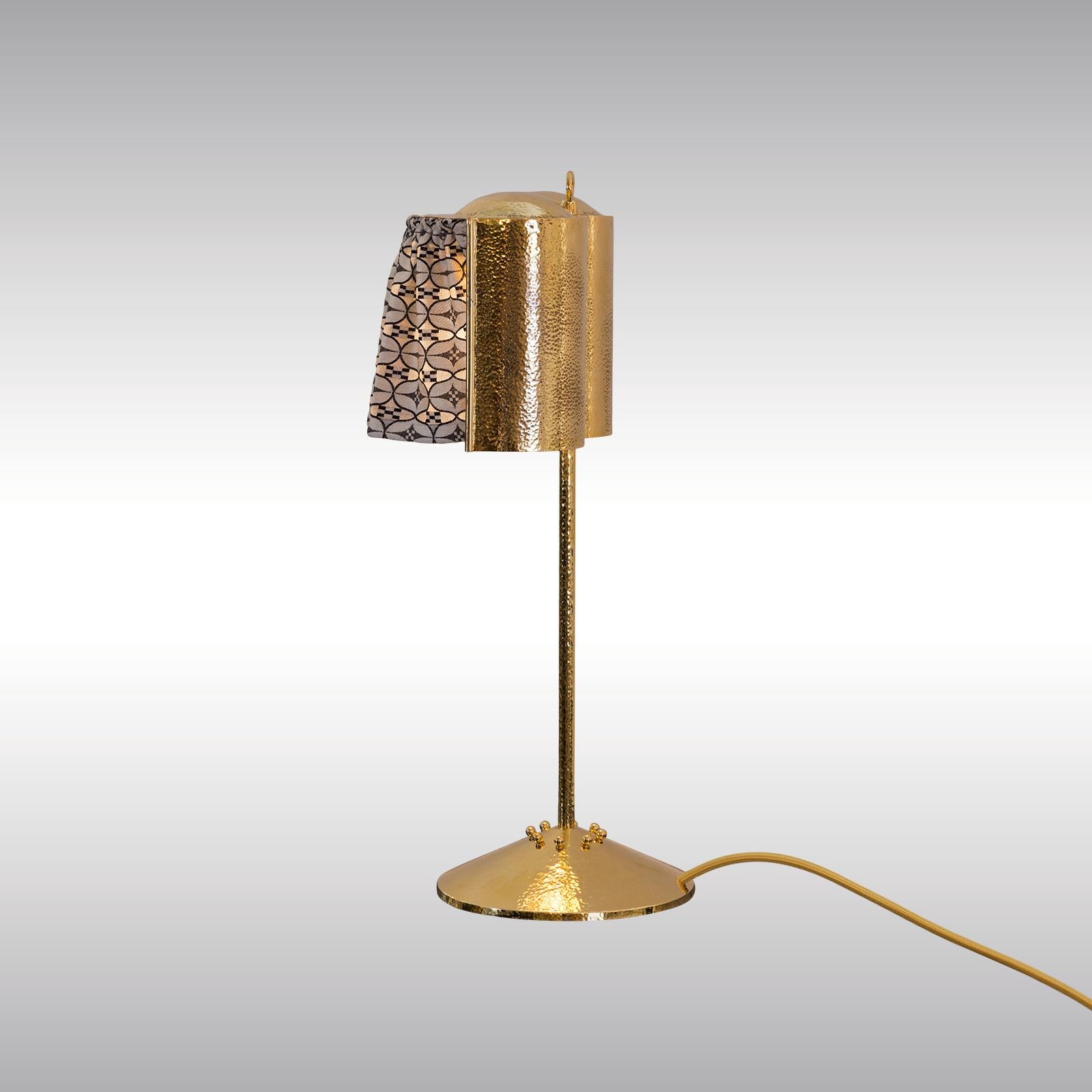 Jugendstil Josef Hoffmann and Wiener Werkstaette Desk Lamp - Re-Edition For Sale