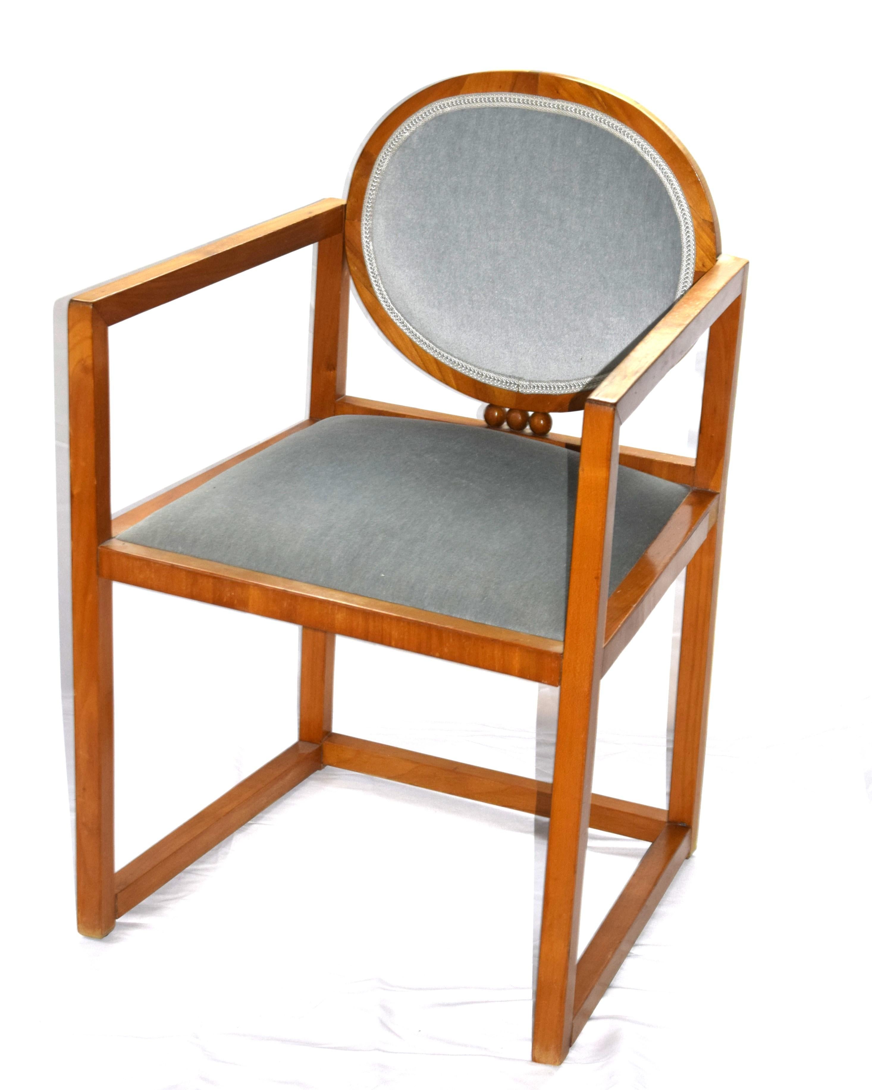 Josef Hoffmann and Wiener Werkstätte Haus Brauner chair 1903 For Sale 2