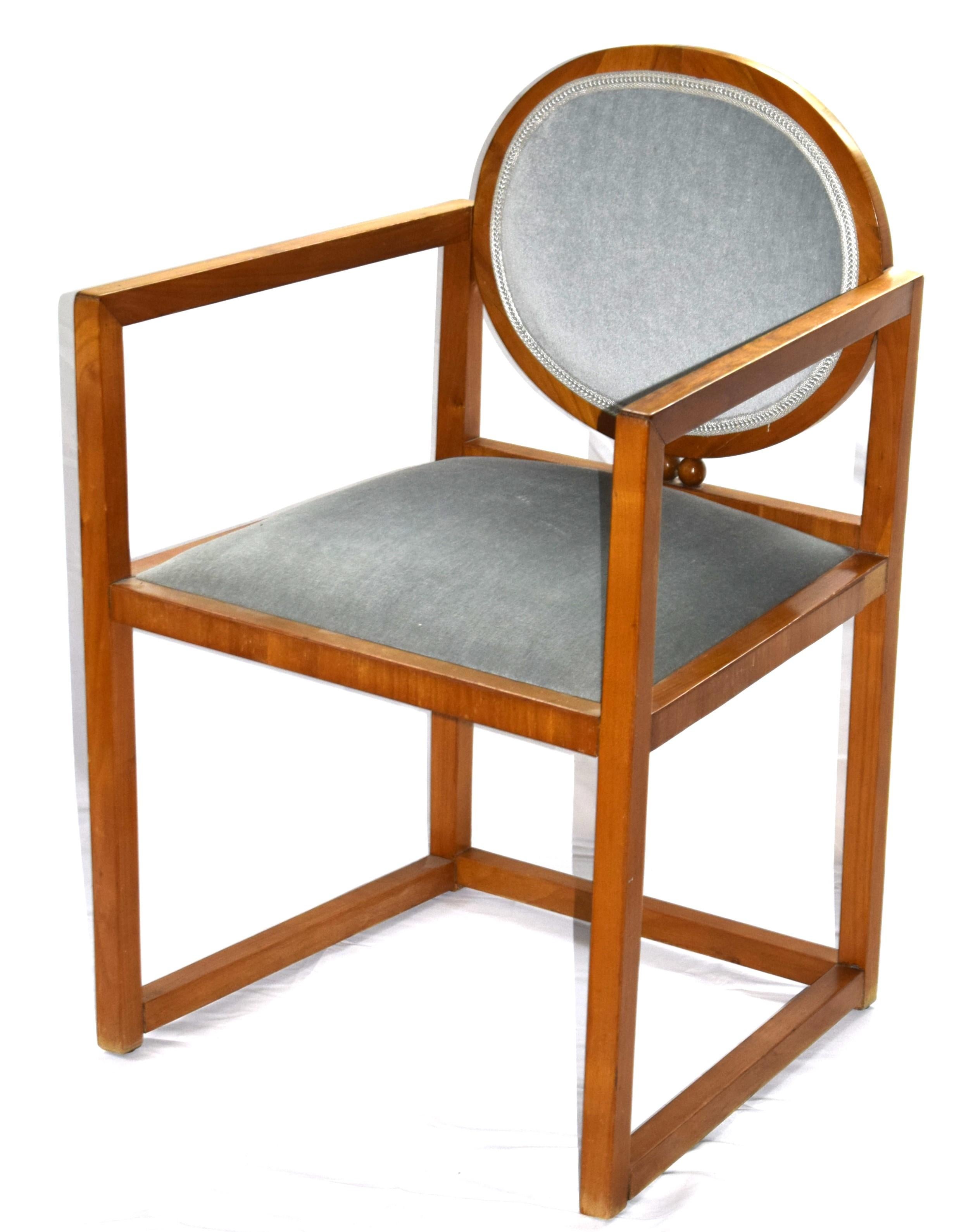Josef Hoffmann and Wiener Werkstätte Haus Brauner chair 1903 For Sale 1