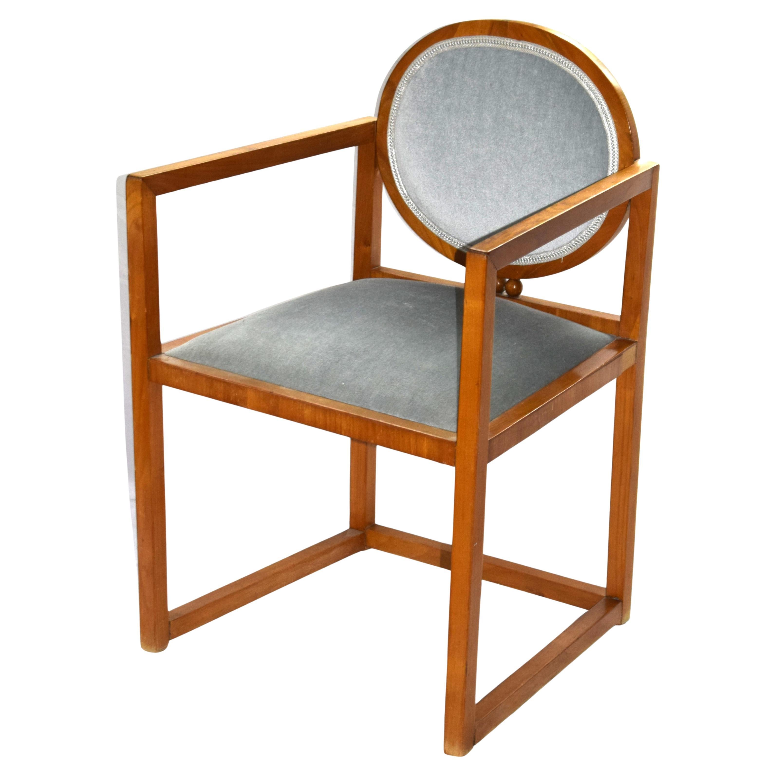 Josef Hoffmann and Wiener Werkstätte Haus Brauner chair 1903 For Sale