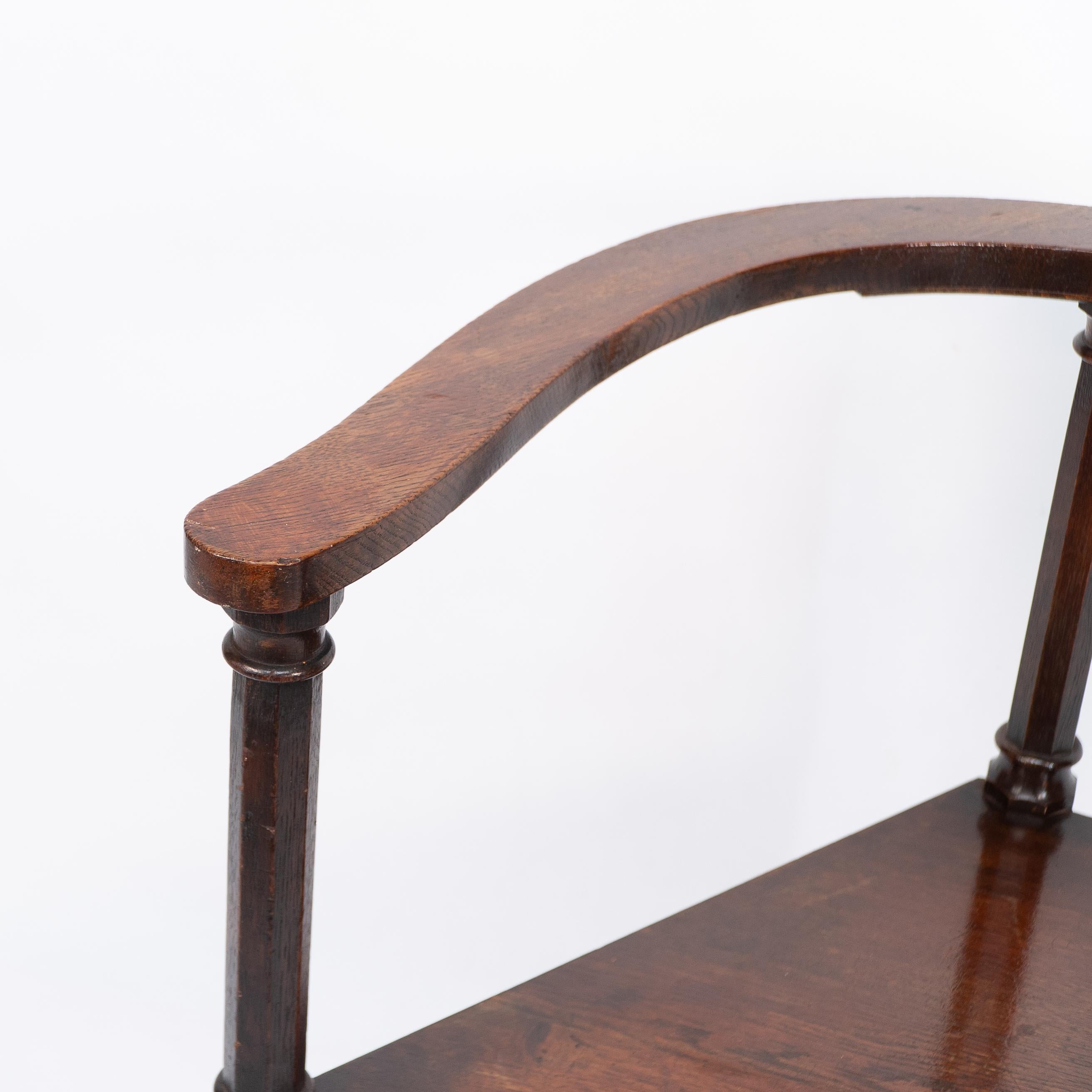 Josef Hoffmann. Armchair Designed for the 5th Viennese Secession Exhibition 1899 For Sale 2