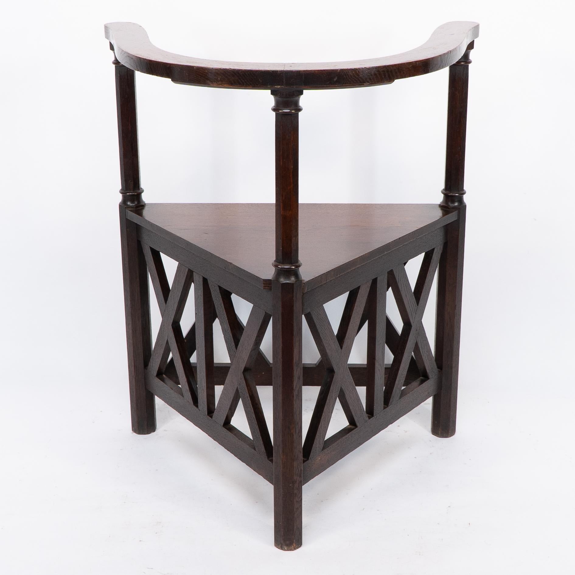 Josef Hoffmann. Armchair Designed for the 5th Viennese Secession Exhibition 1899 For Sale 8