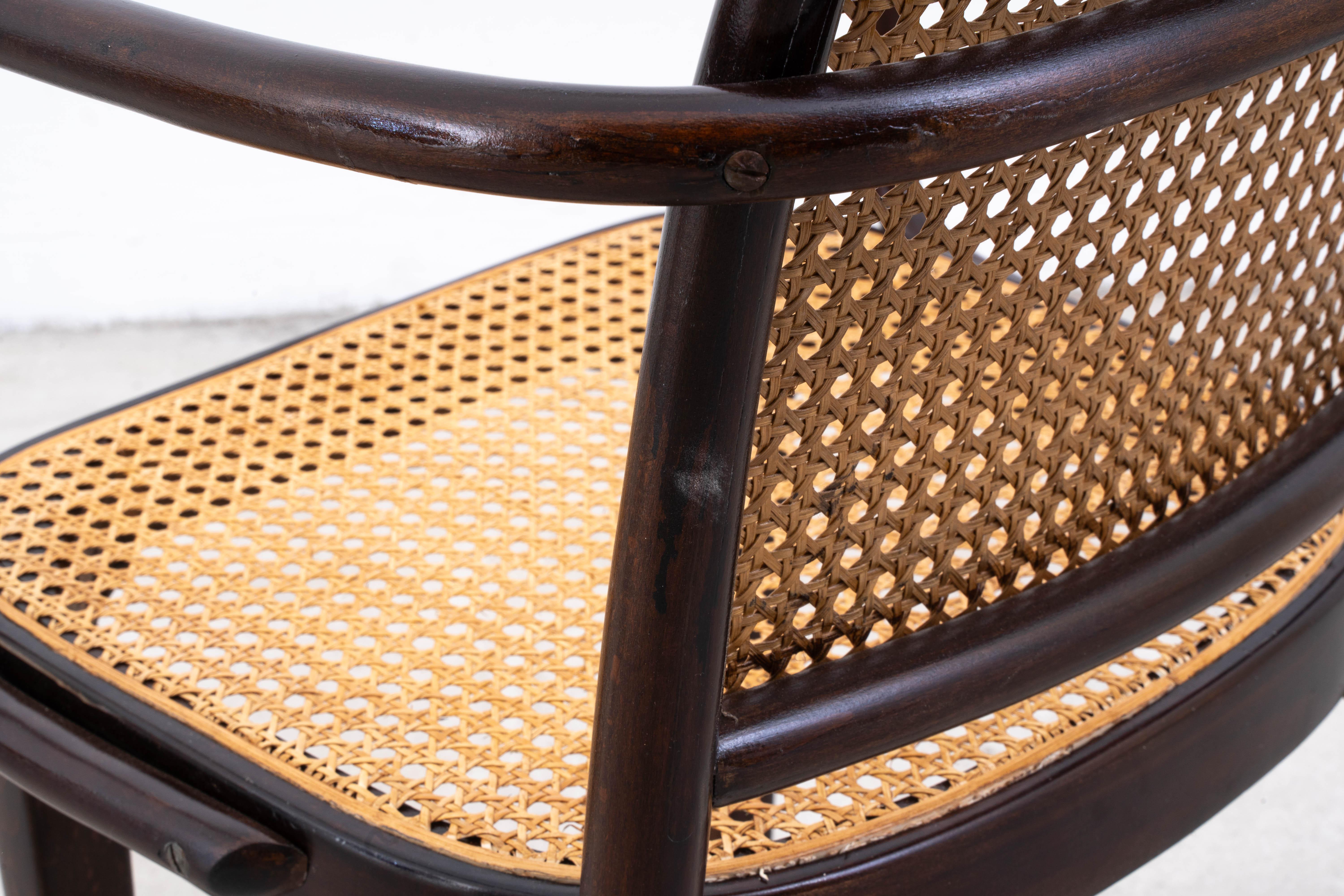 Sillón Josef Hoffmann - Model No. A 811/F para Thonet en venta 5
