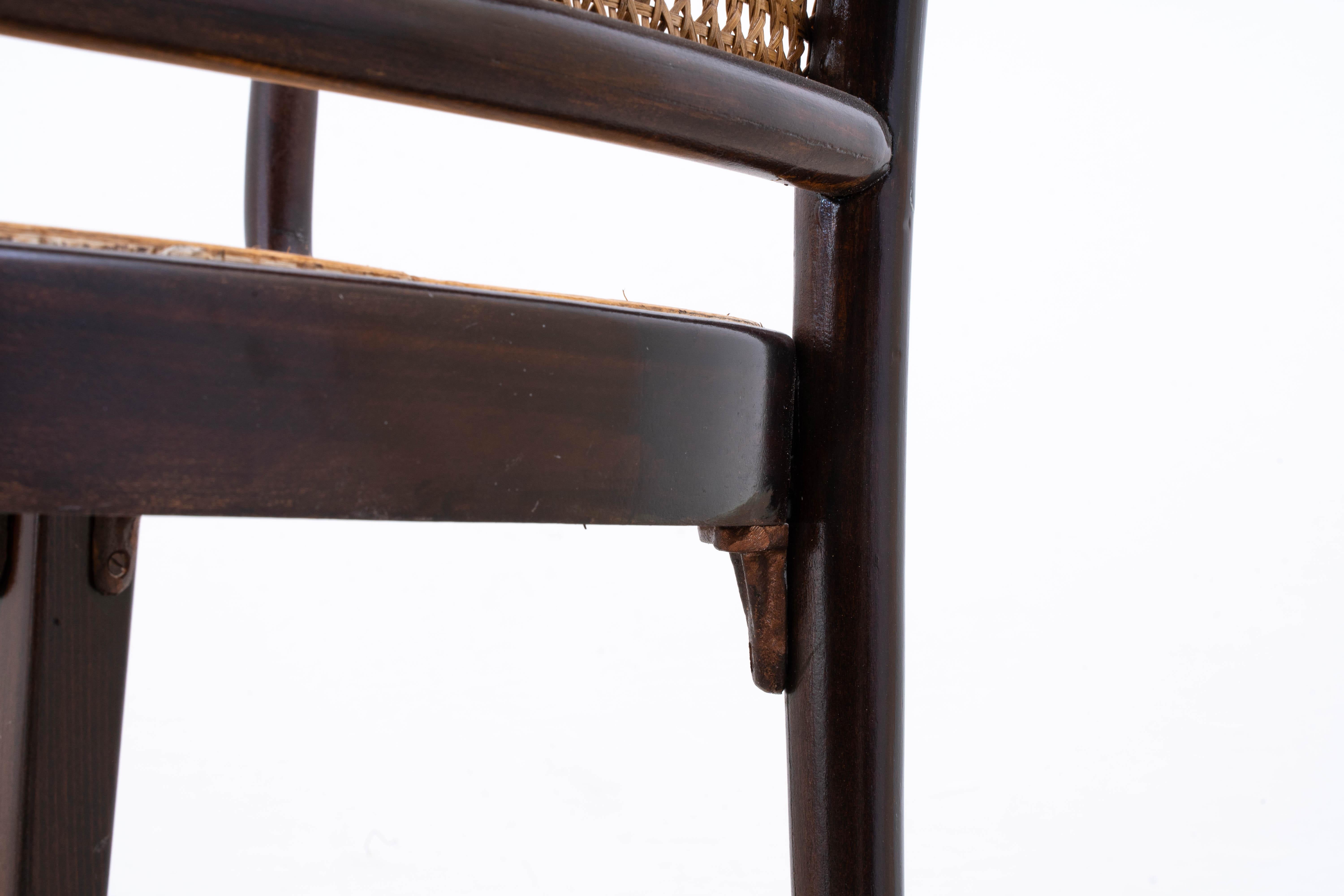 Sillón Josef Hoffmann - Model No. A 811/F para Thonet en venta 6
