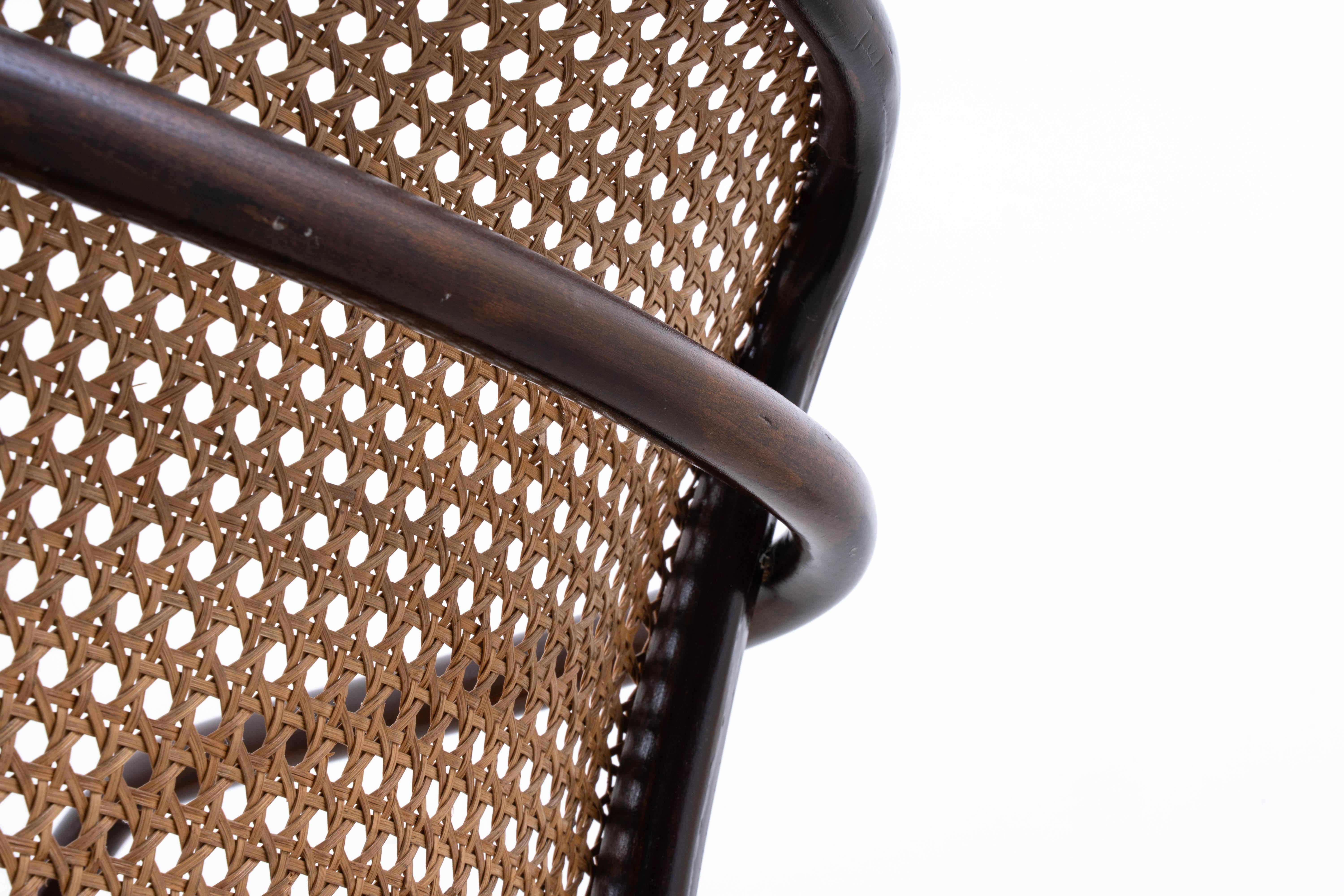 Sillón Josef Hoffmann - Model No. A 811/F para Thonet en venta 7
