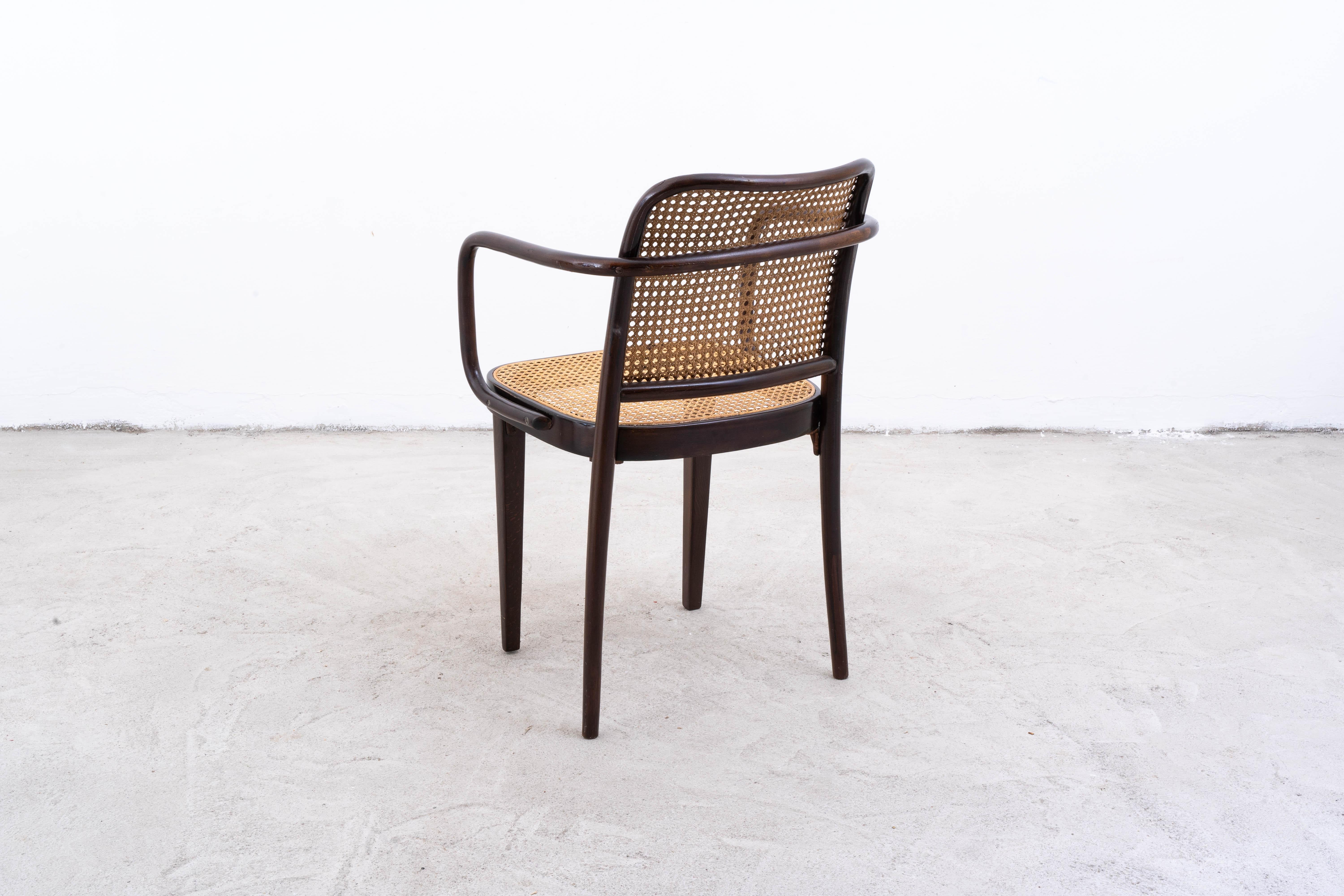 Sillón Josef Hoffmann - Model No. A 811/F para Thonet Austríaco en venta